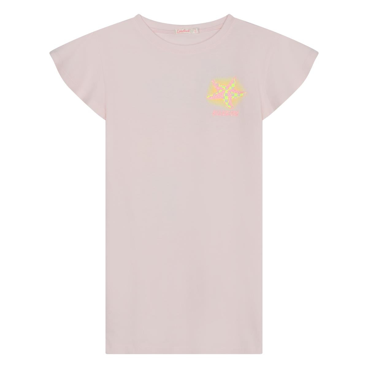 Girls Light Pink Cotton Dress
