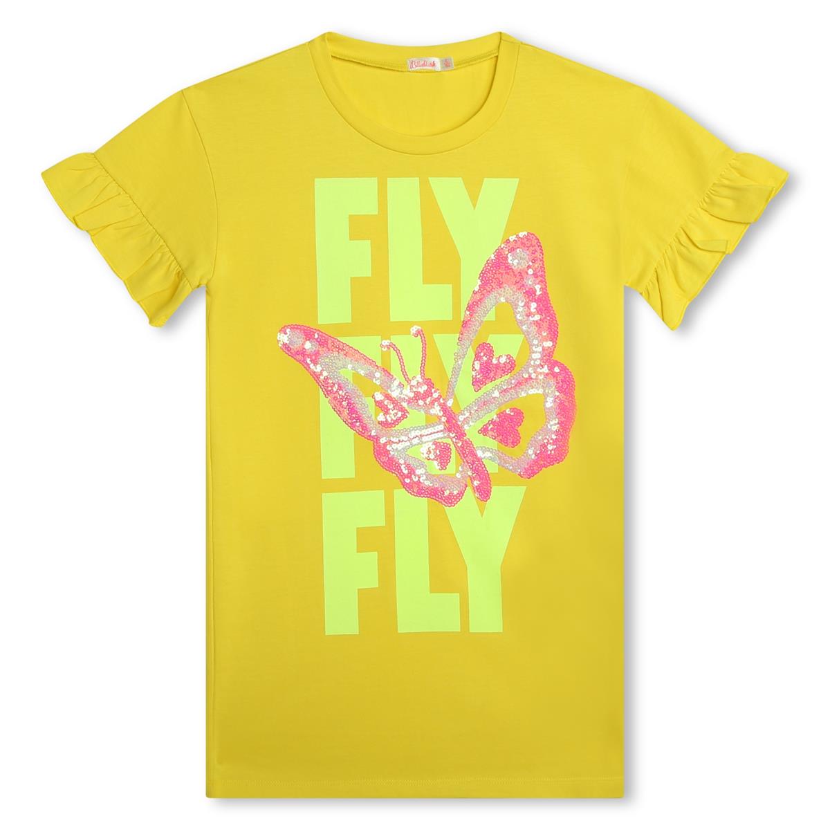 Girls Yellow Cotton Dress