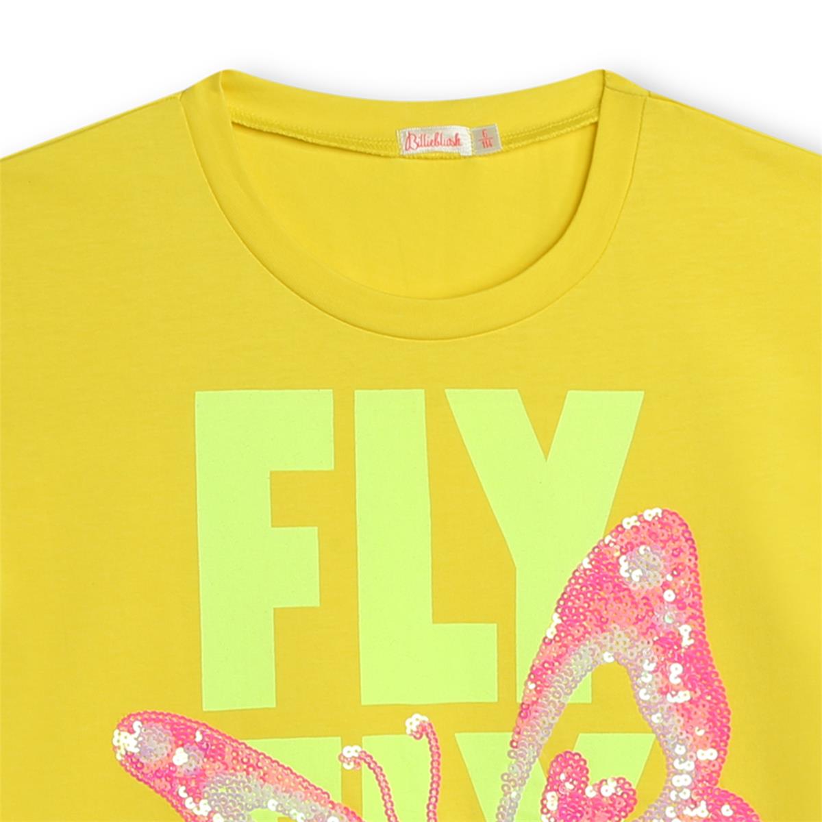 Girls Yellow Cotton Dress