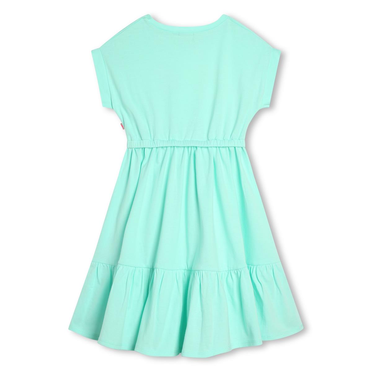 Girls Mint Cotton Dress