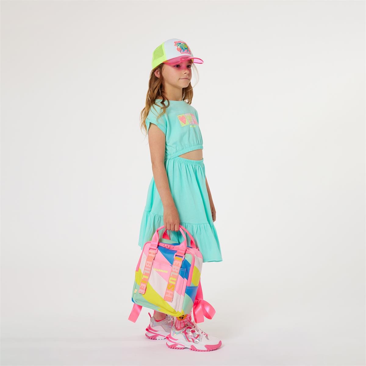 Girls Mint Cotton Dress
