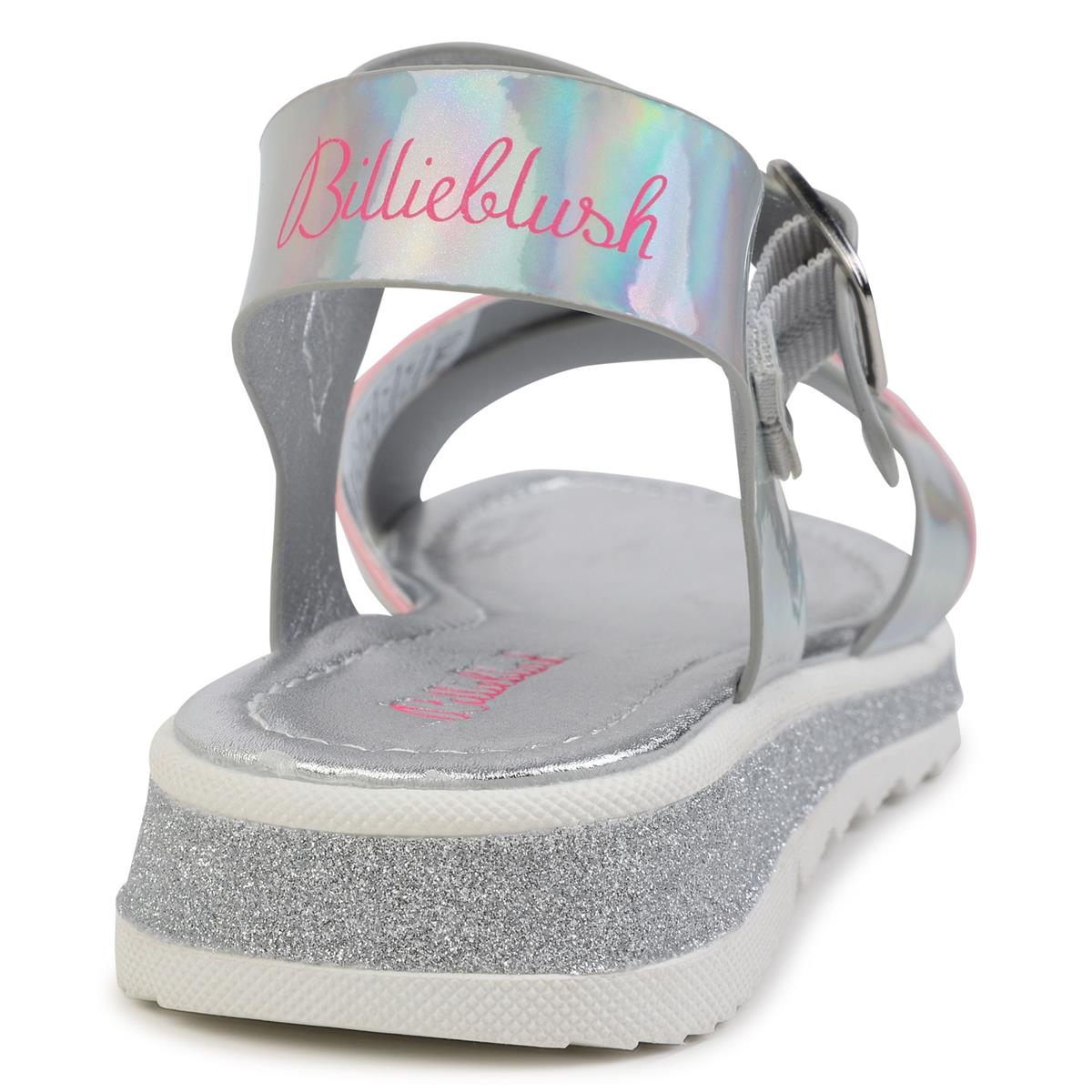 Girls Silver Sandals