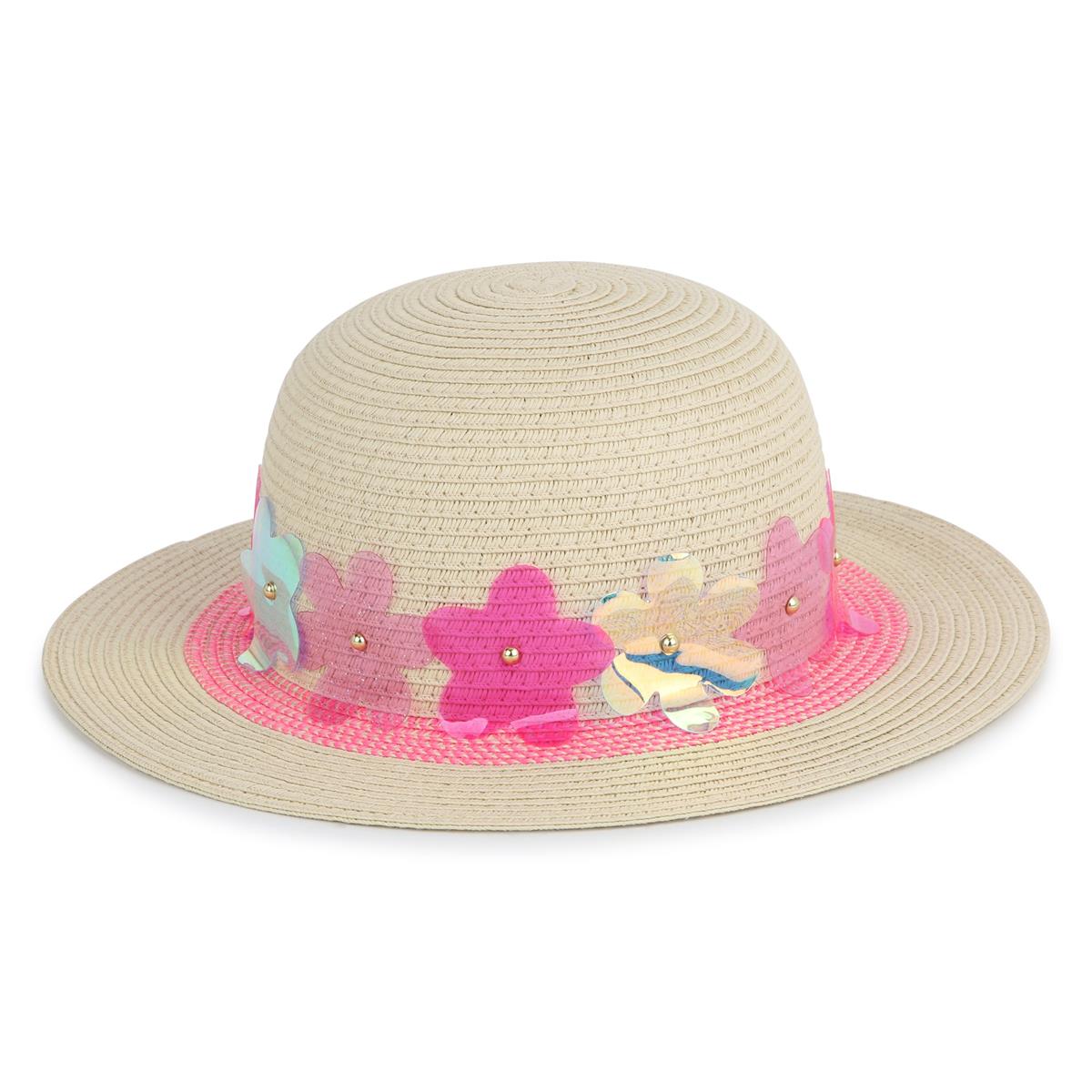Girls Beige Sun Hat