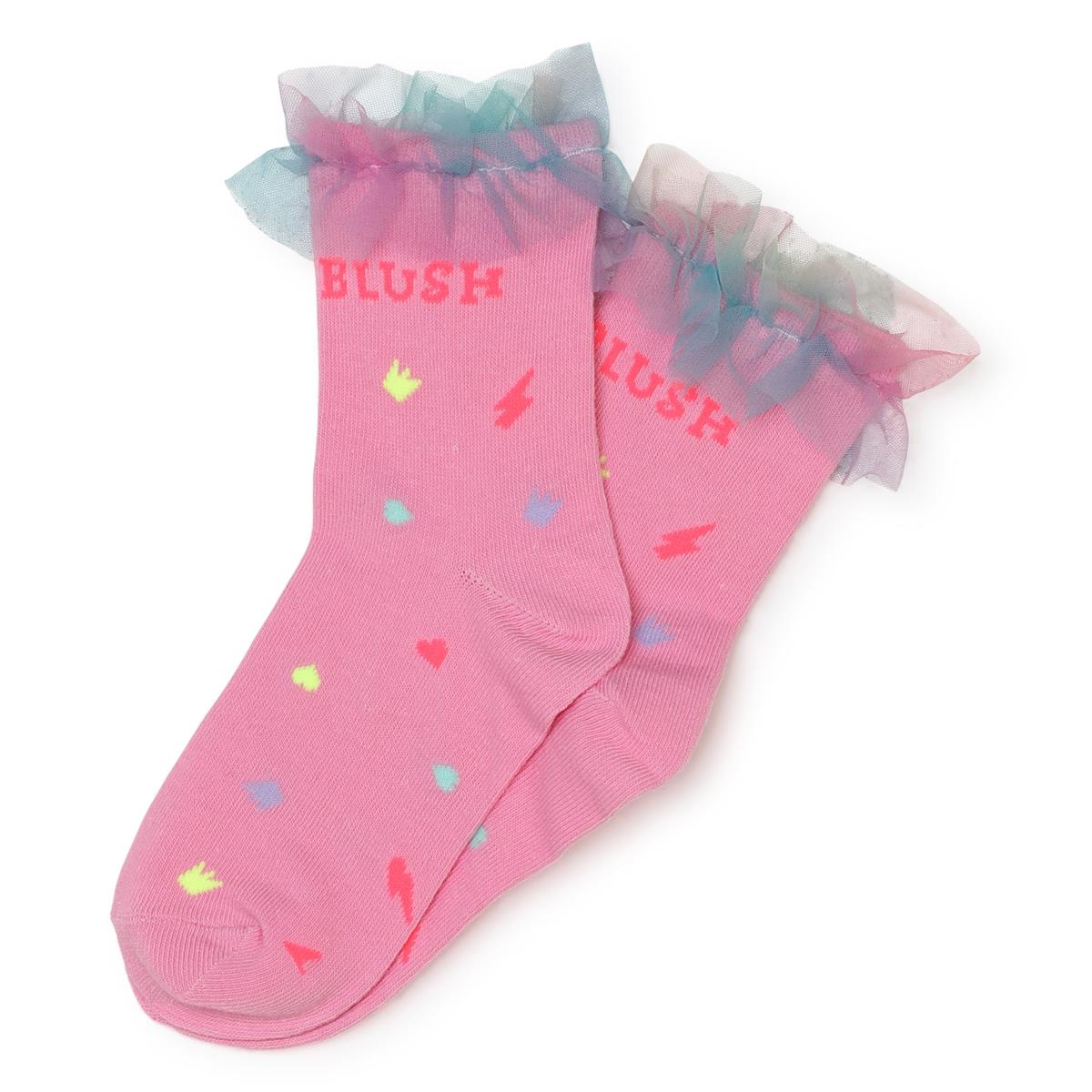 Girls Pink Socks