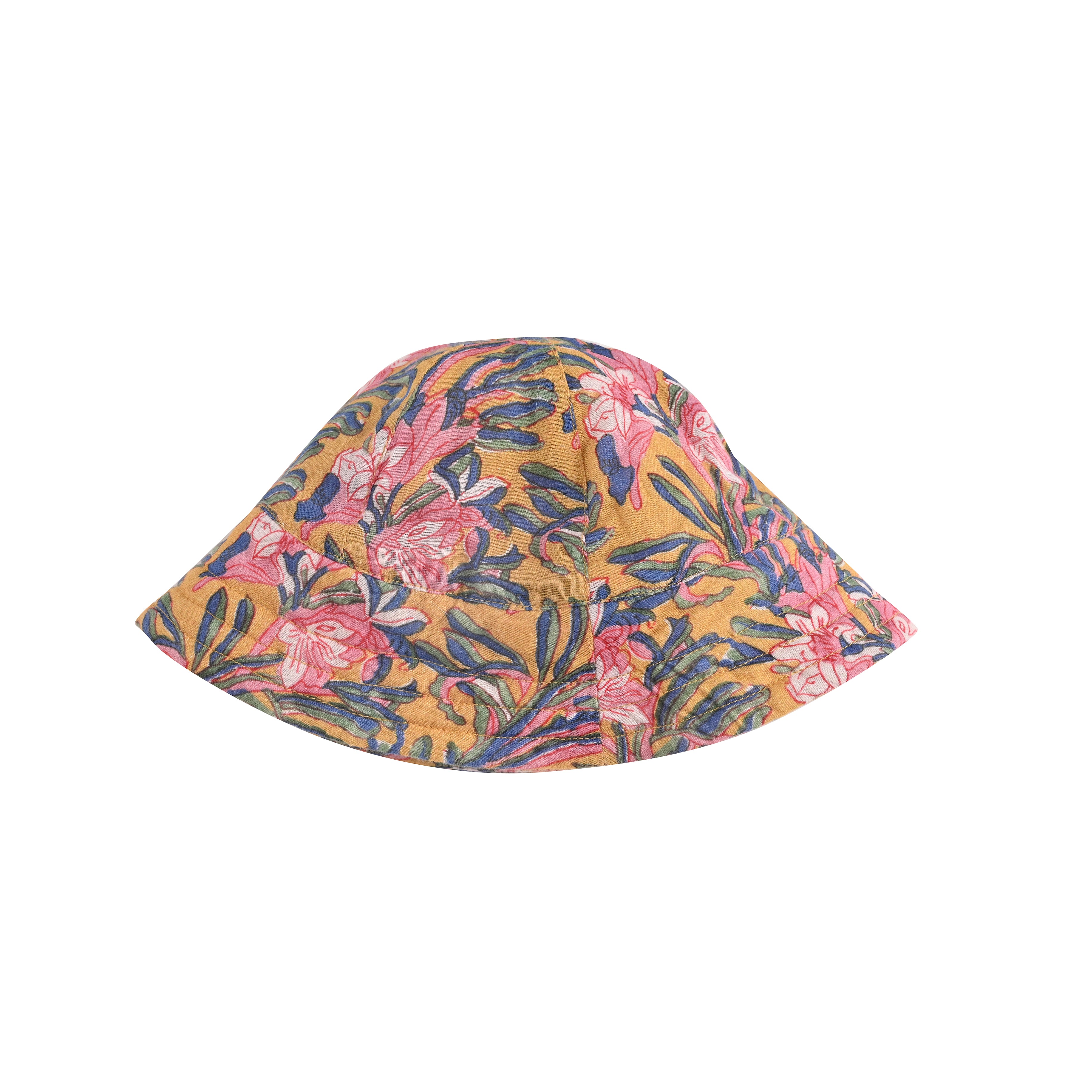 Baby Girls Pink Floral Hat