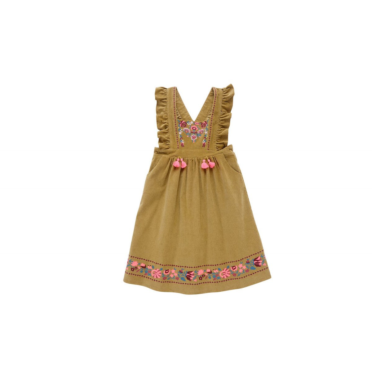 Girls Beewax Cotton Dress