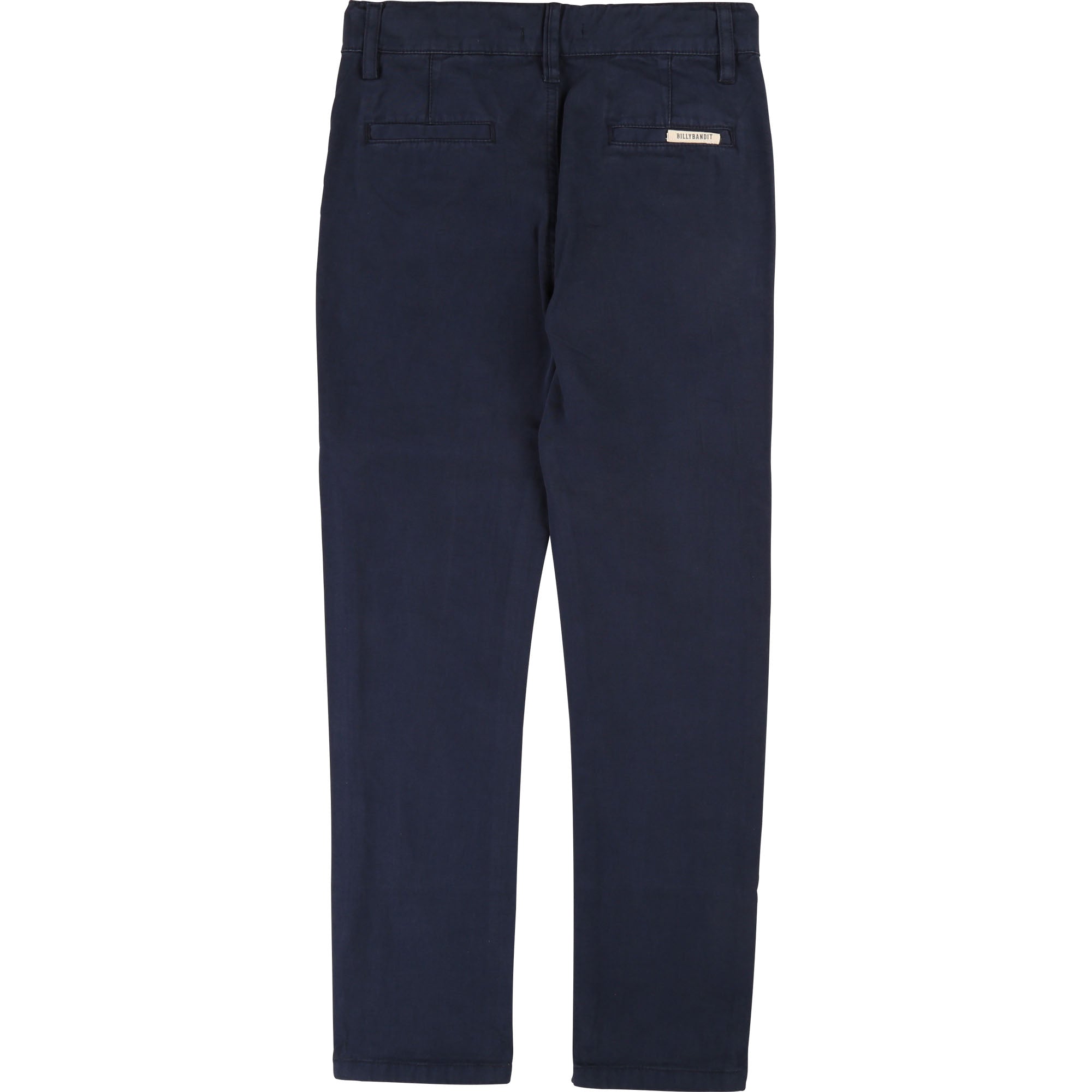 Boys Navy Cotton Trousers