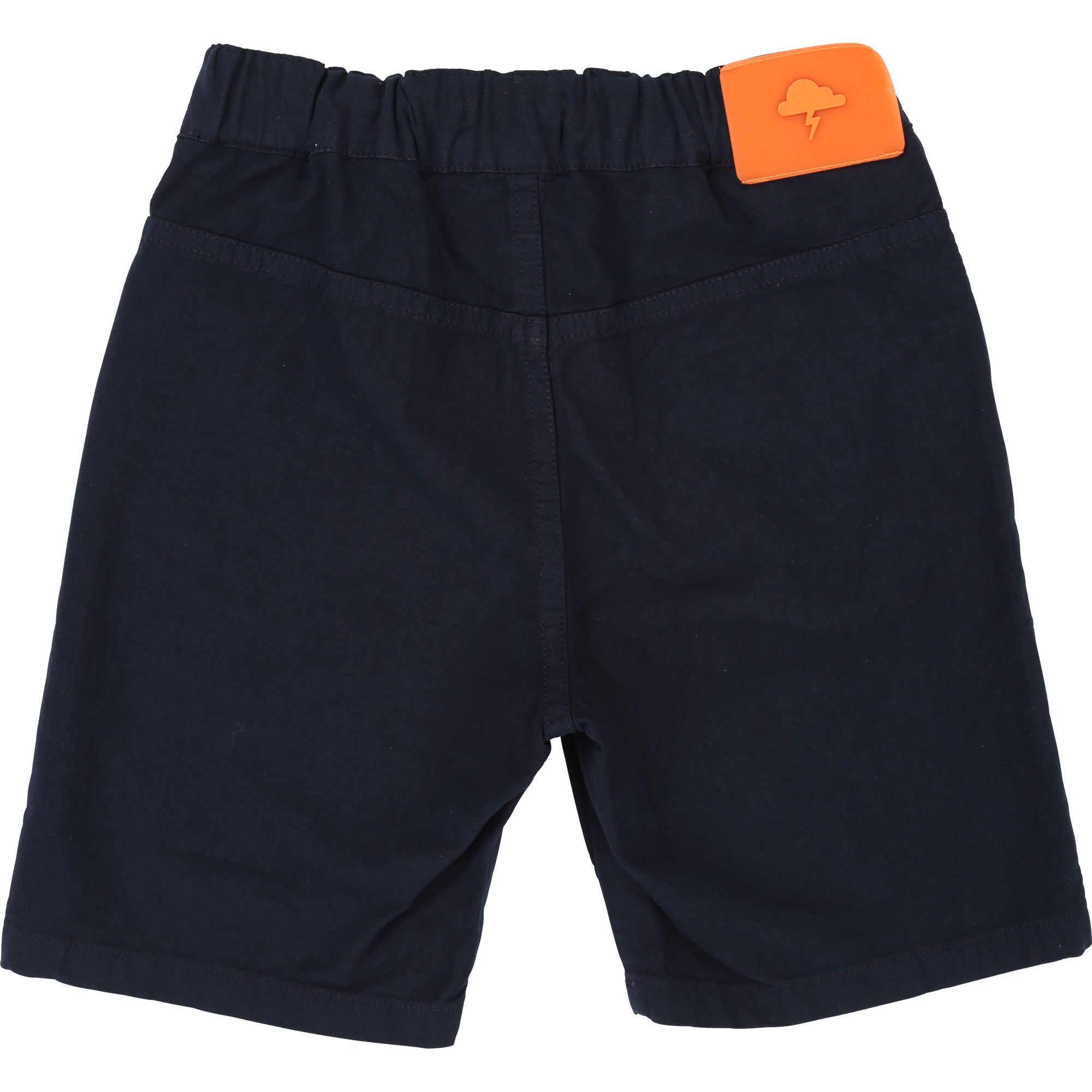 Boys Navy Cotton Shorts