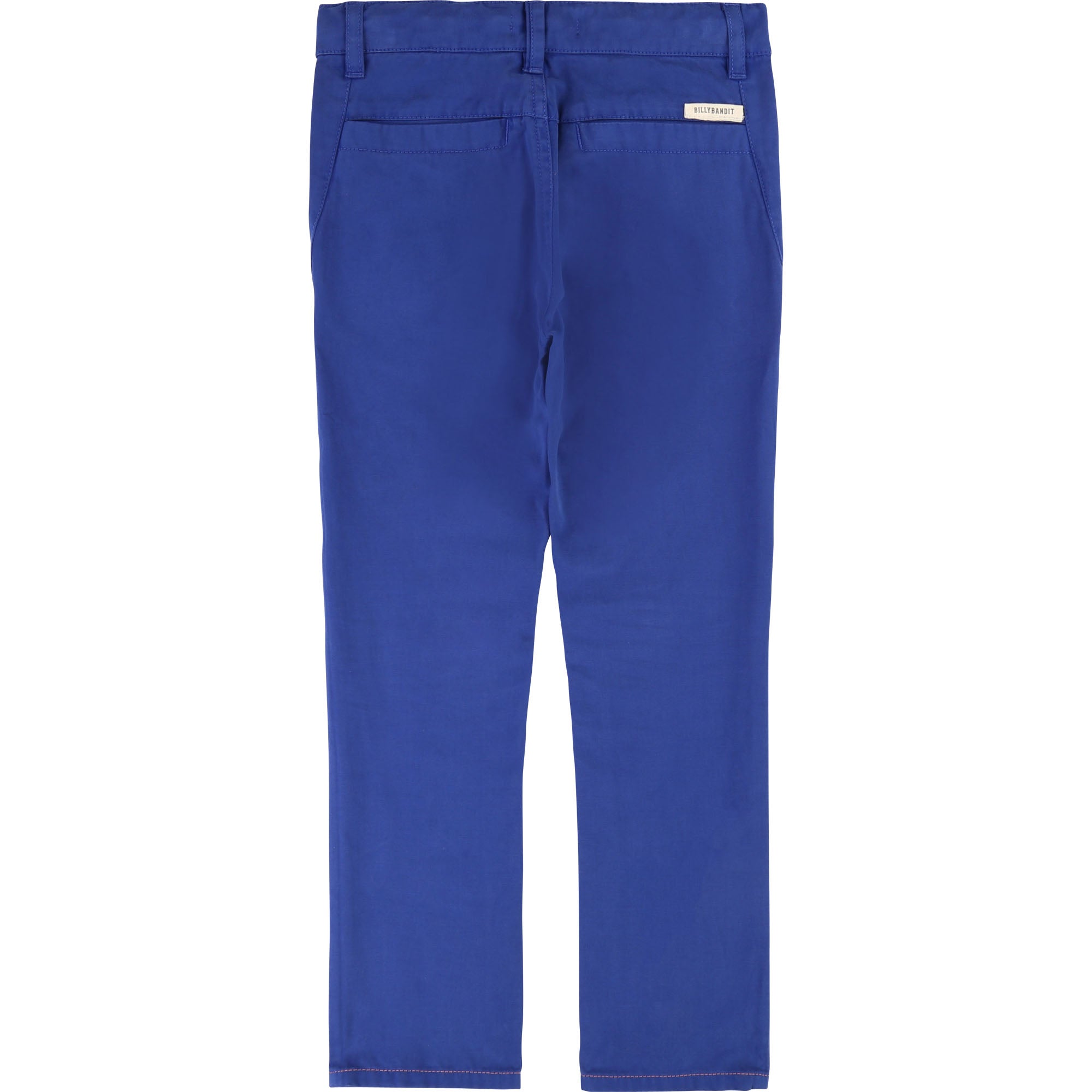 Boys Blue Cotton Trousers