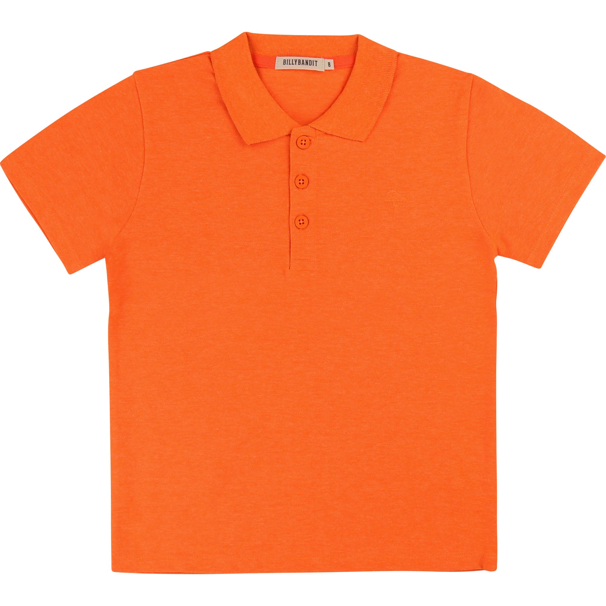 Boys Orange Polo Shirt