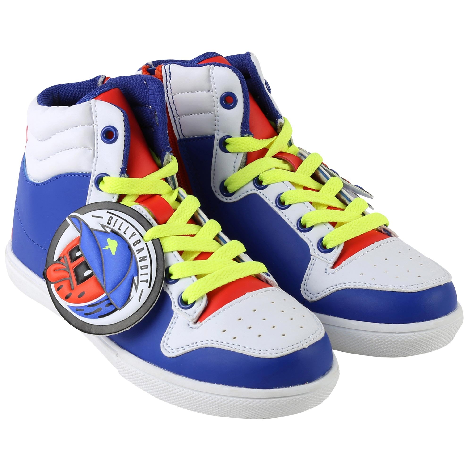 Boys Blue Basket Trainers