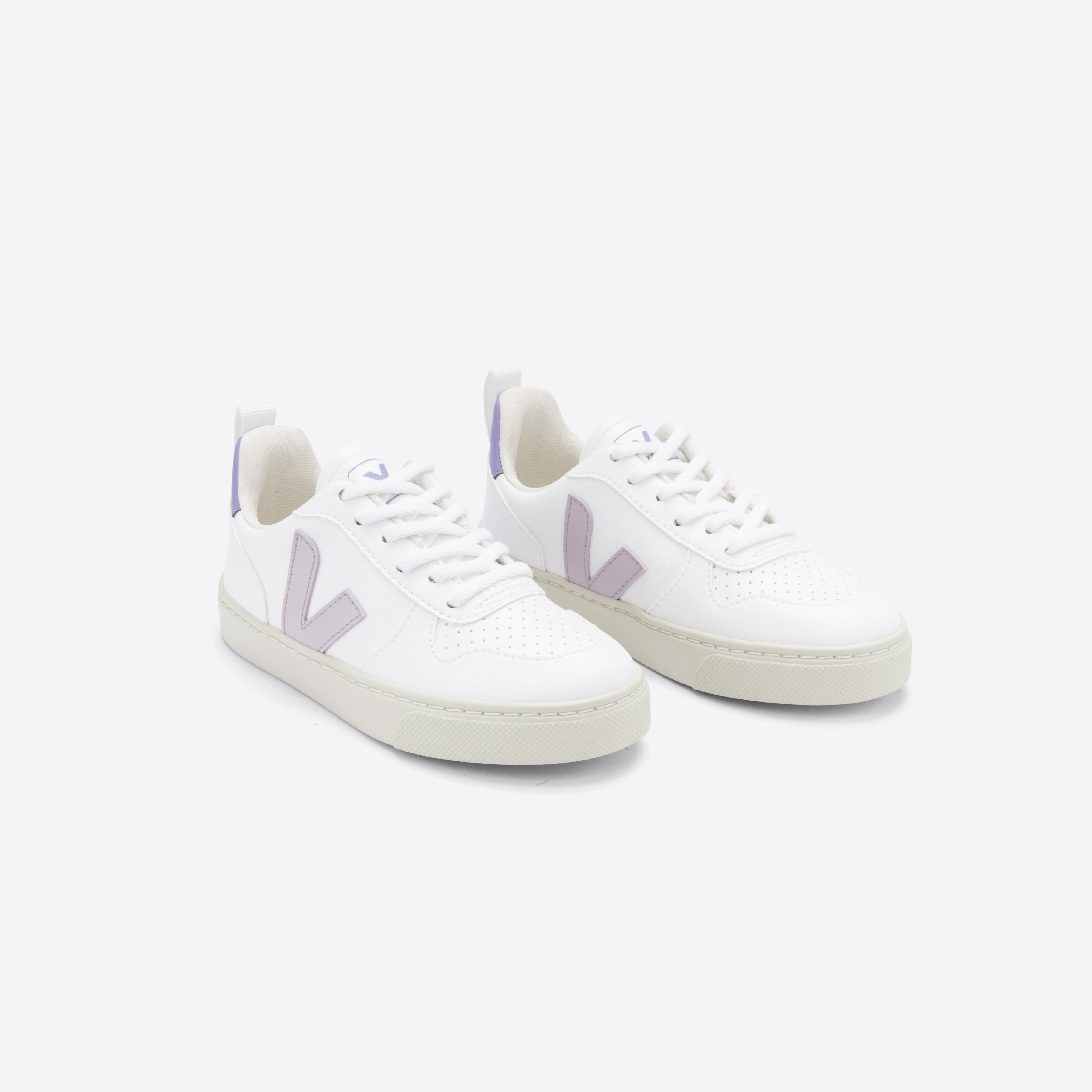 Boys & Girls Purple "V-10 LACES" Shoes