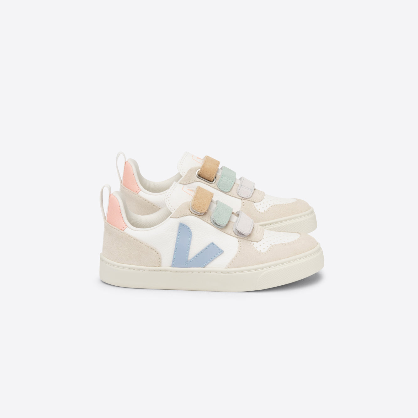 Boys & Girls White "V-10 CHROMEFREE" Shoes