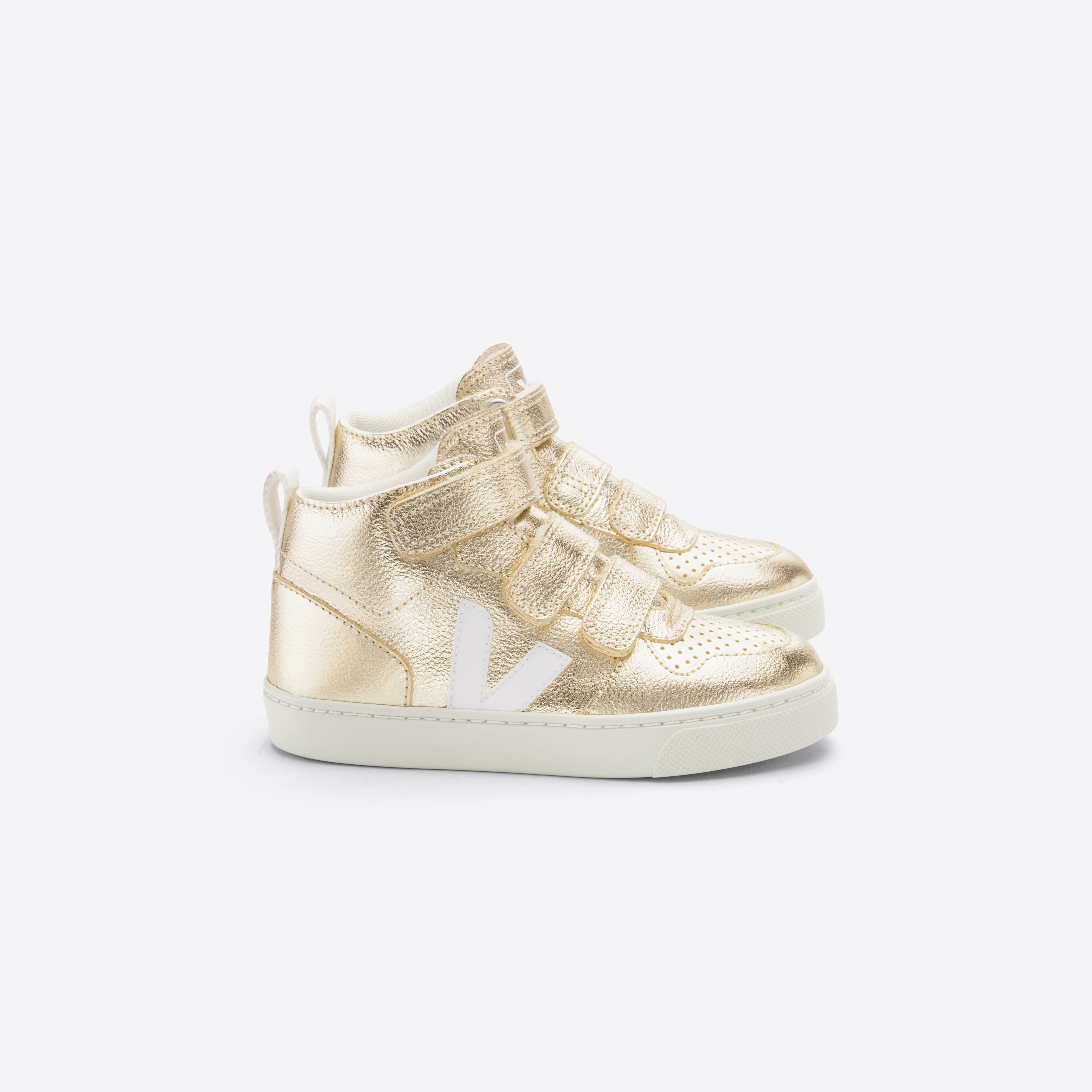Boys & Girls Champagne "V-10 MID" Shoes