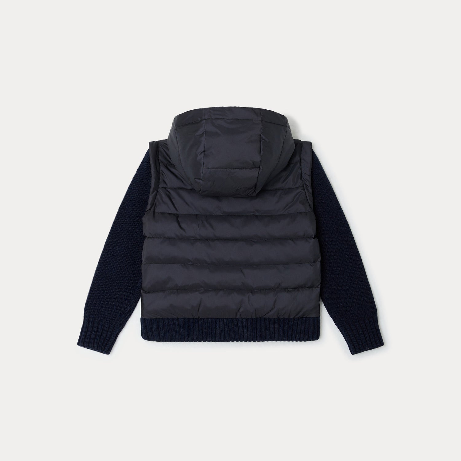 Girls Navy Hooded Jacket