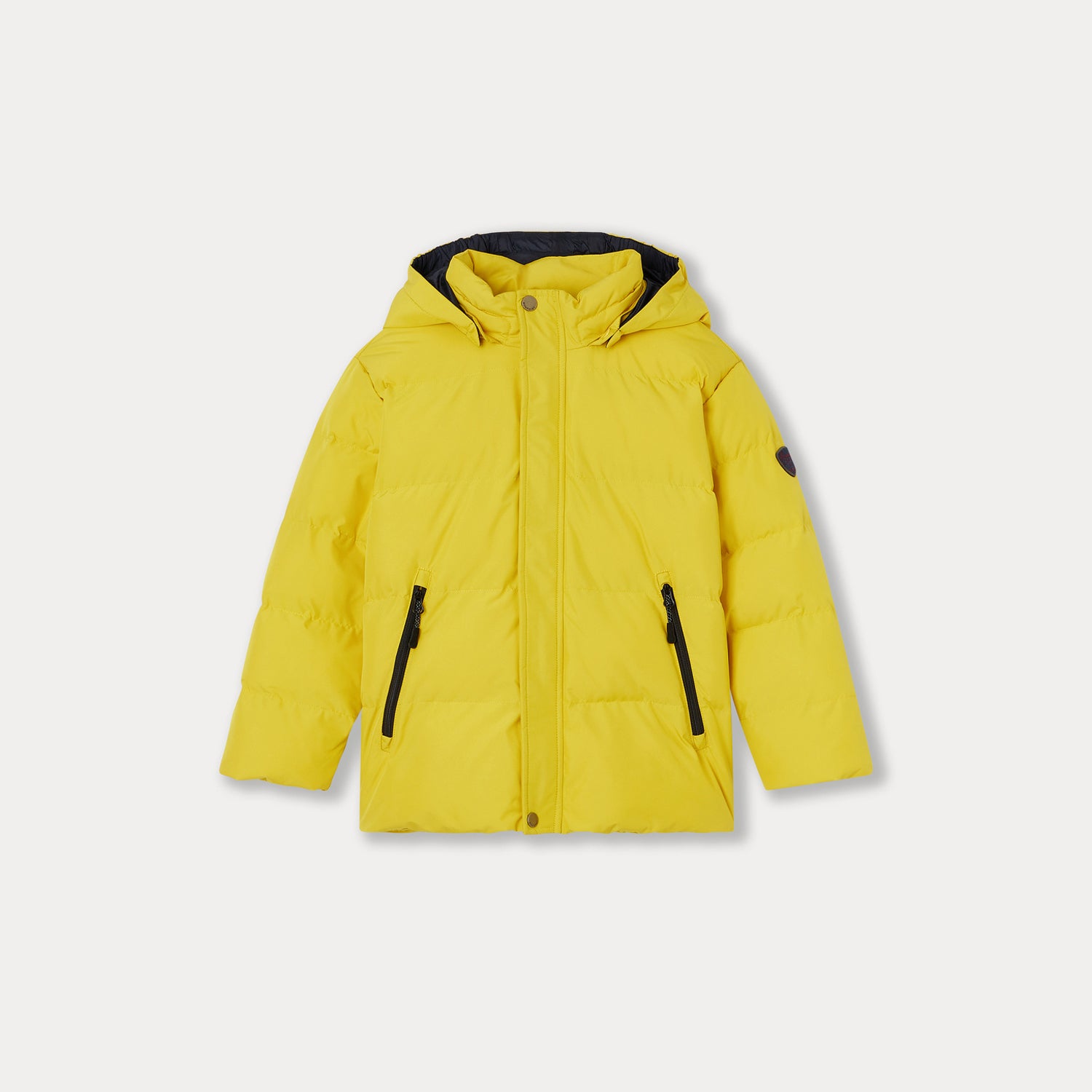 Boys Yellow Padded Jacket