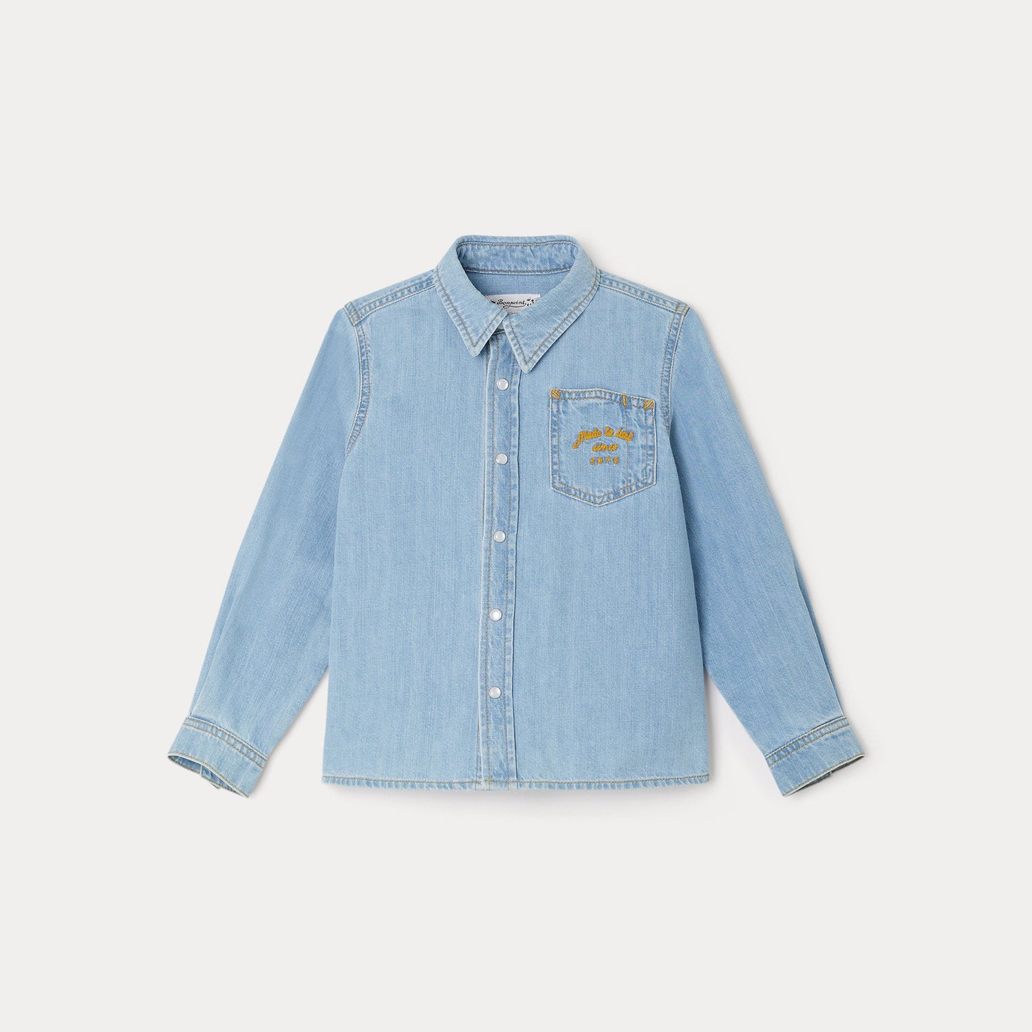 Boys Blue Denim Shirt