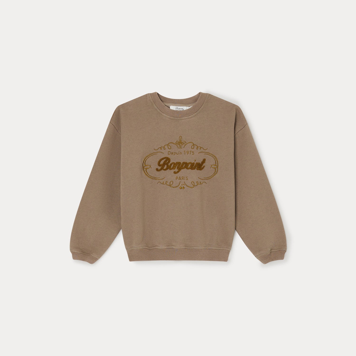 Boys Camel Logo Cotton Sweatshirt