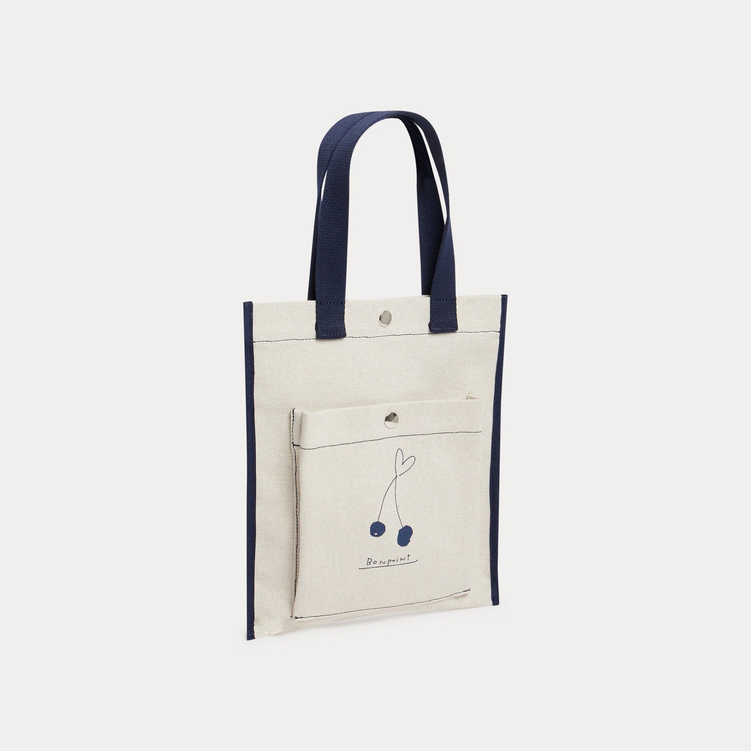 Girls White Logo Handbag