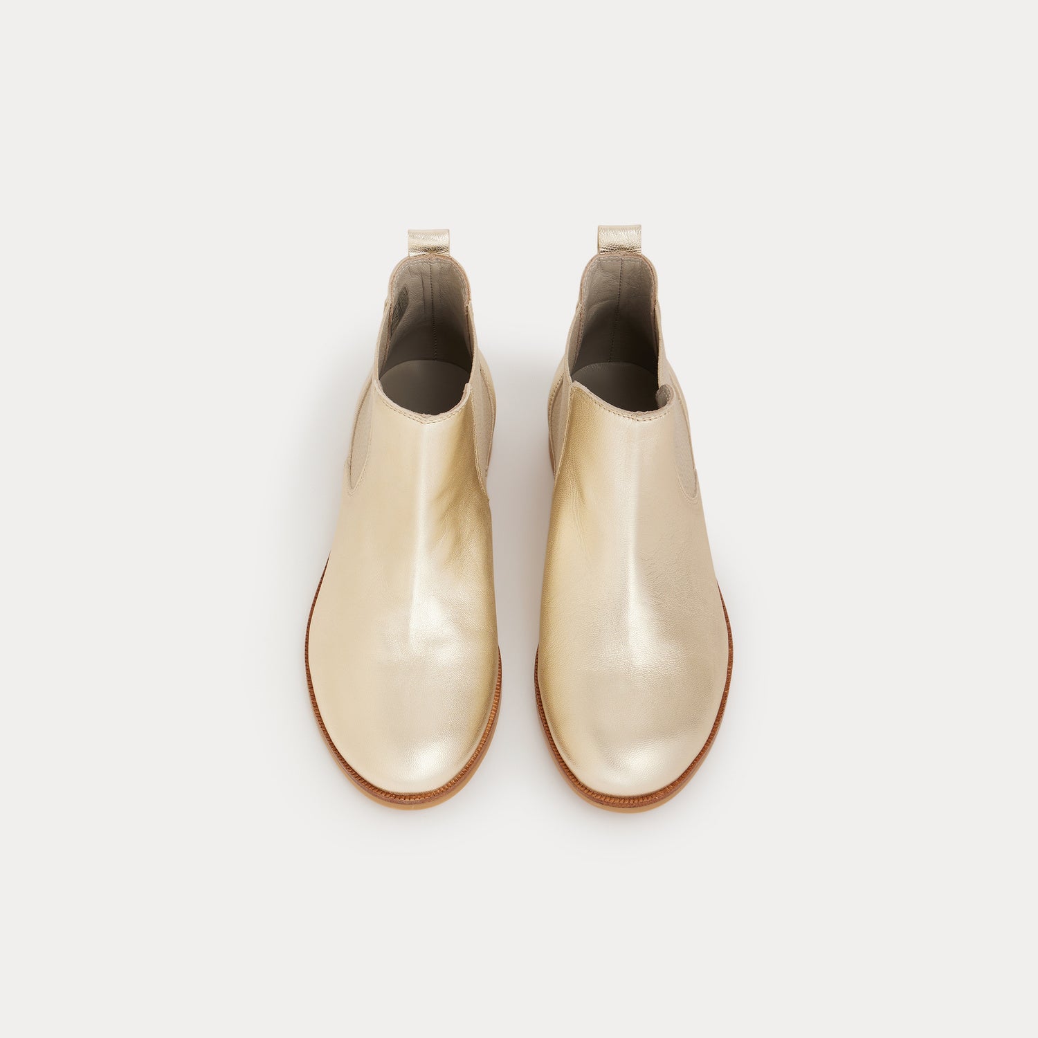 Girls Gold Boots