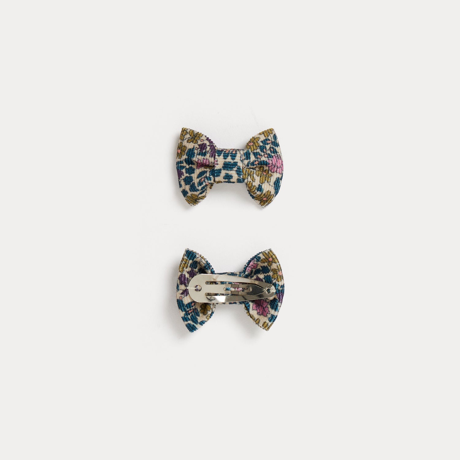 Girls Multicolor Floral Hair Clips