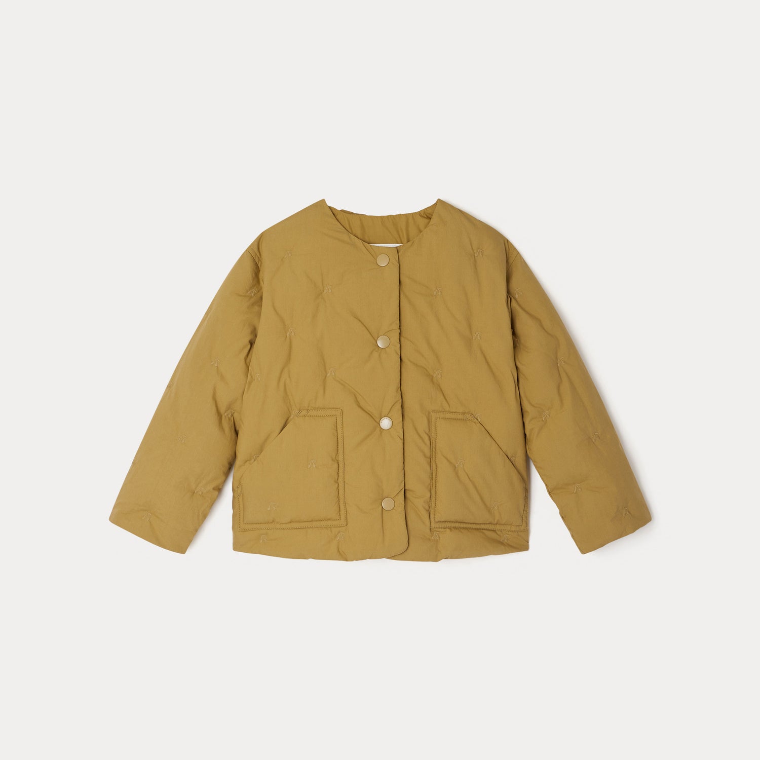 Girls Turmeric Padded Jacket