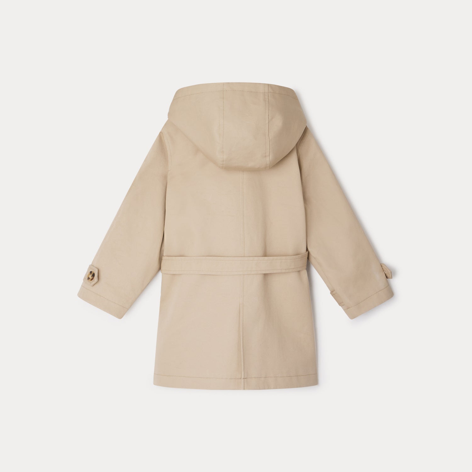 Girls Beige Coat