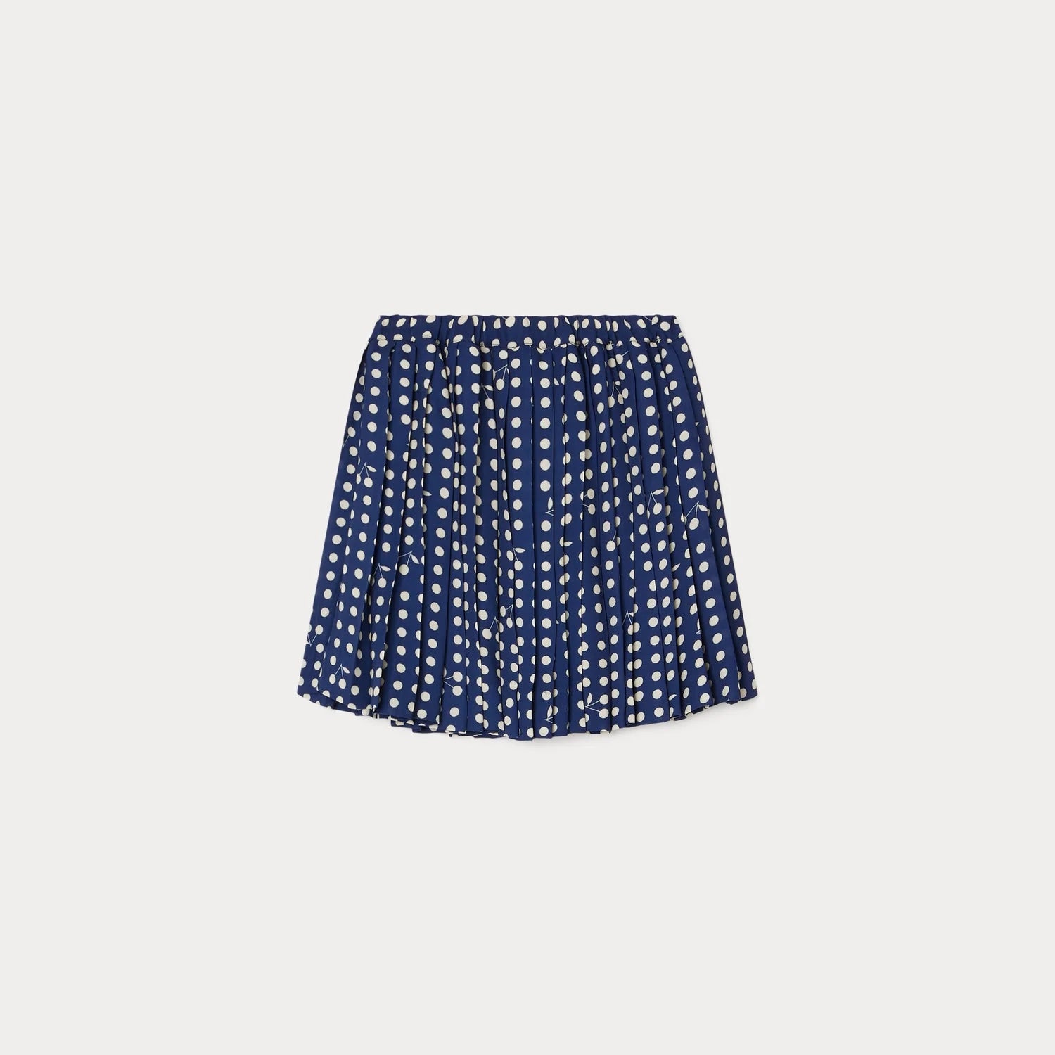 Girls Blue Dots Skirt