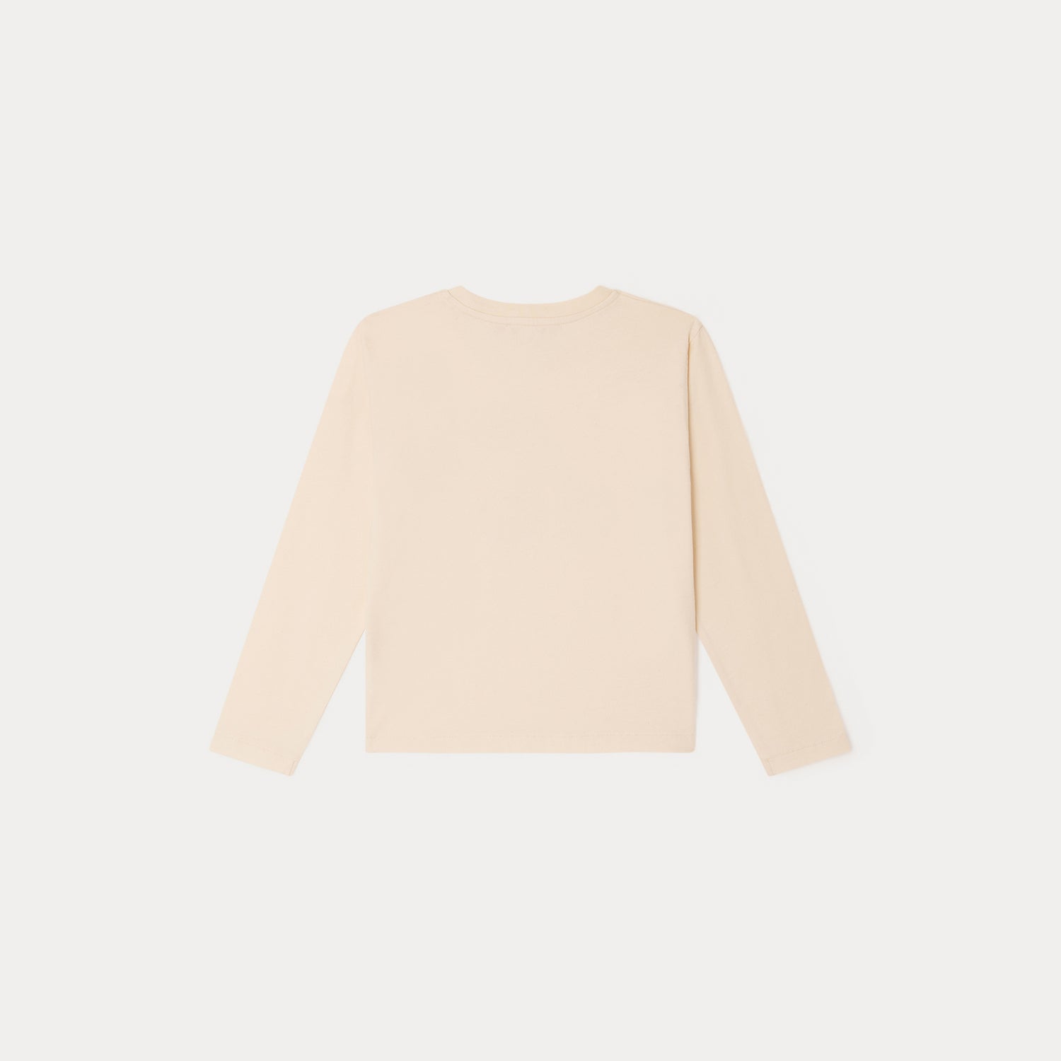 Girls Light Pink Logo Cotton T-Shirt