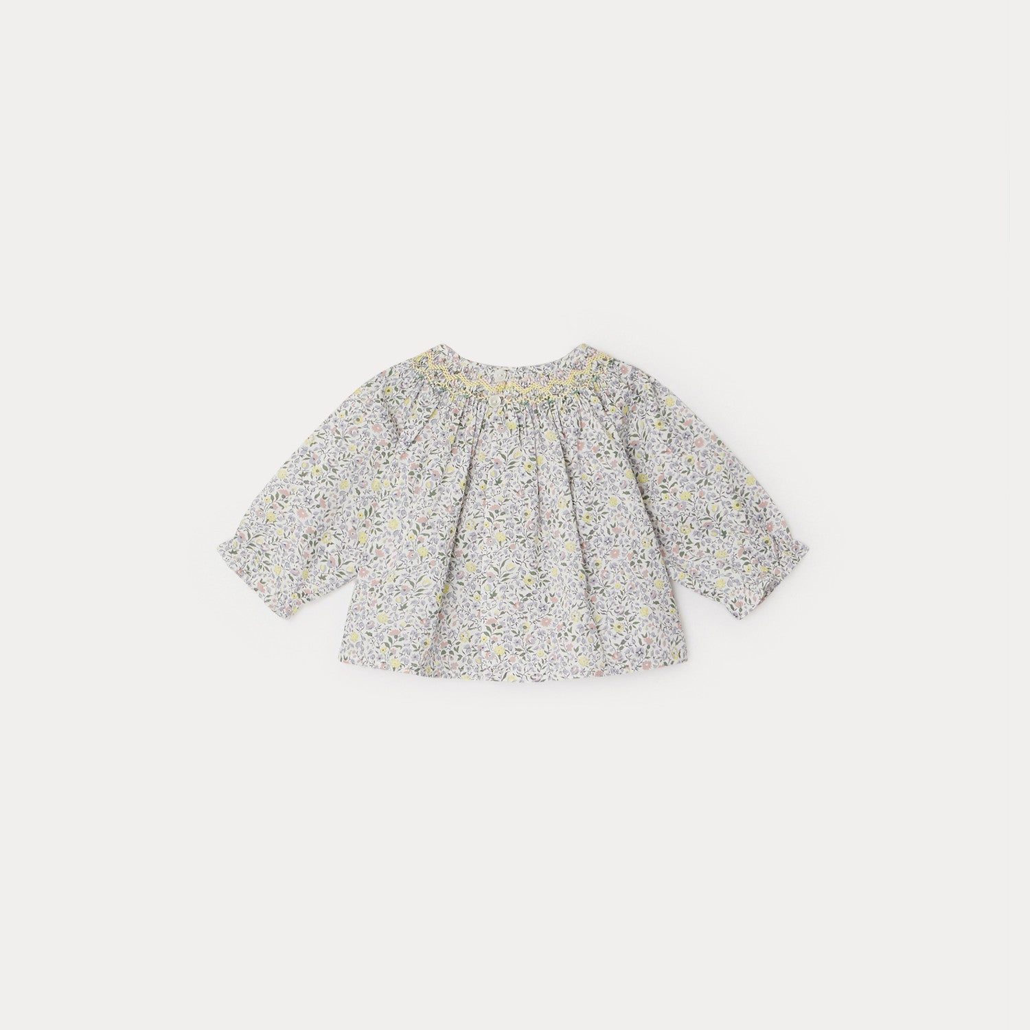 Baby Girls Multicolor Cotton Top
