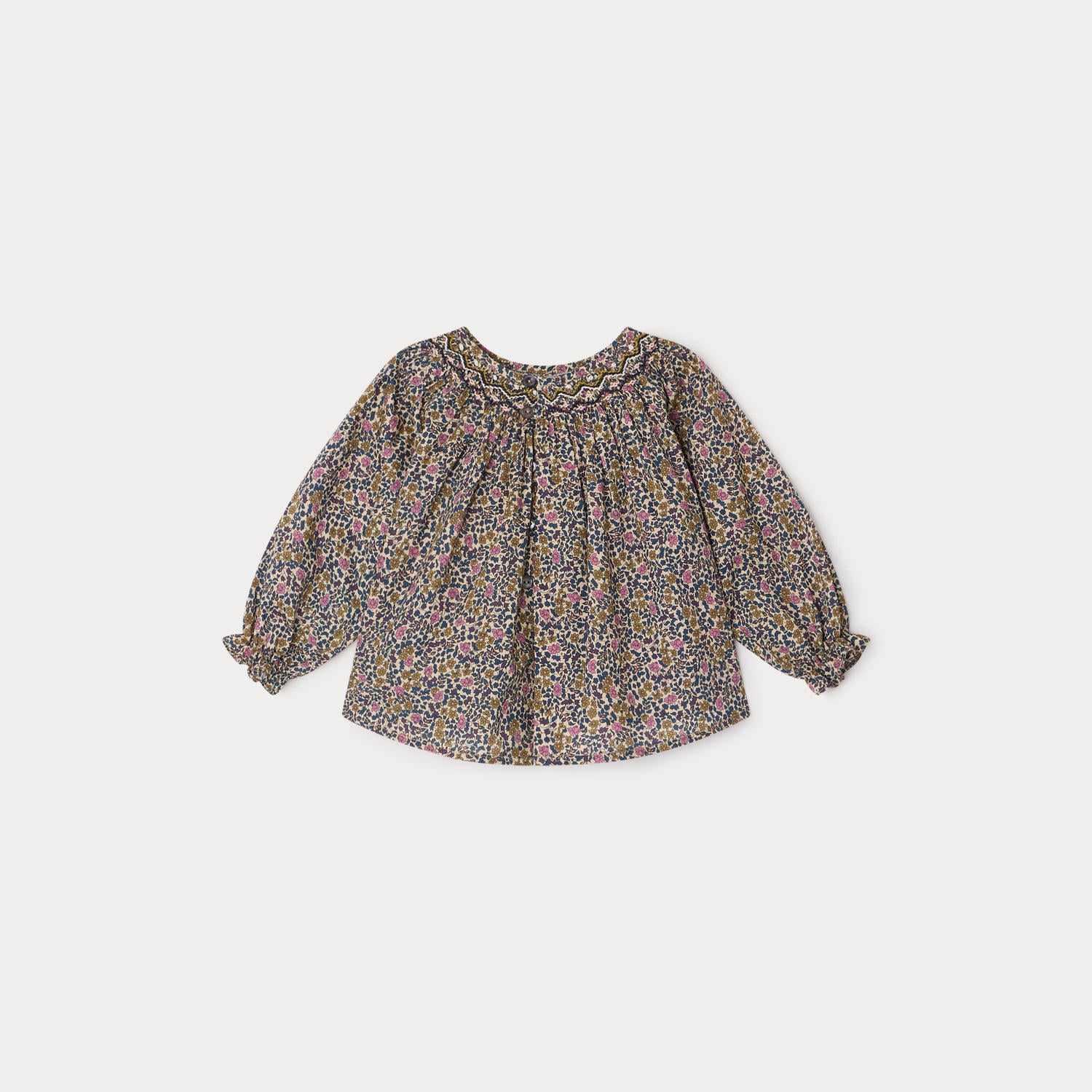 Baby Girls Multicolor Floral Top