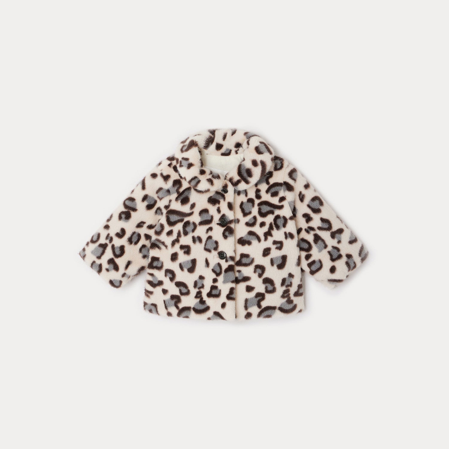 Baby Girls Leopard Print Coat