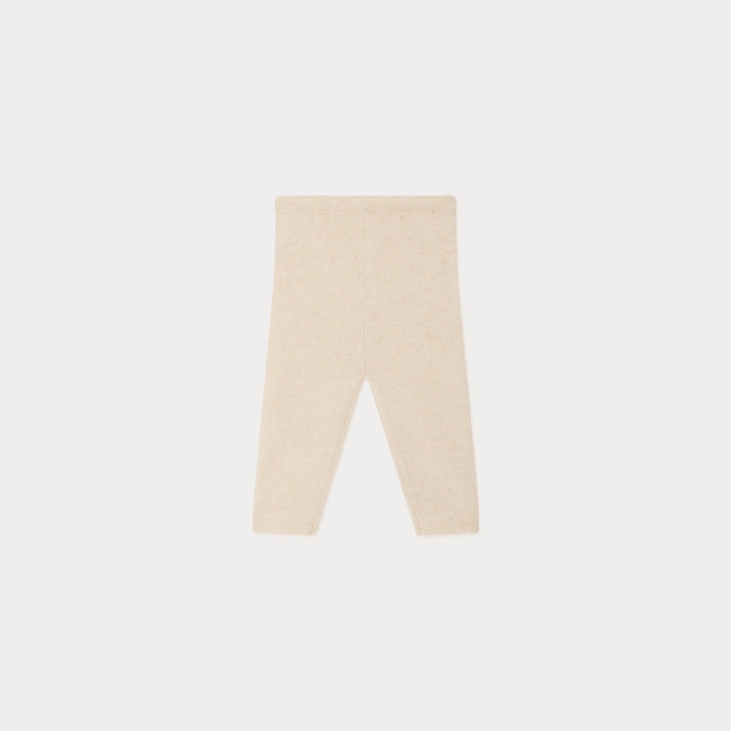 Baby Boys & Girls Beige Cashmere Leggings