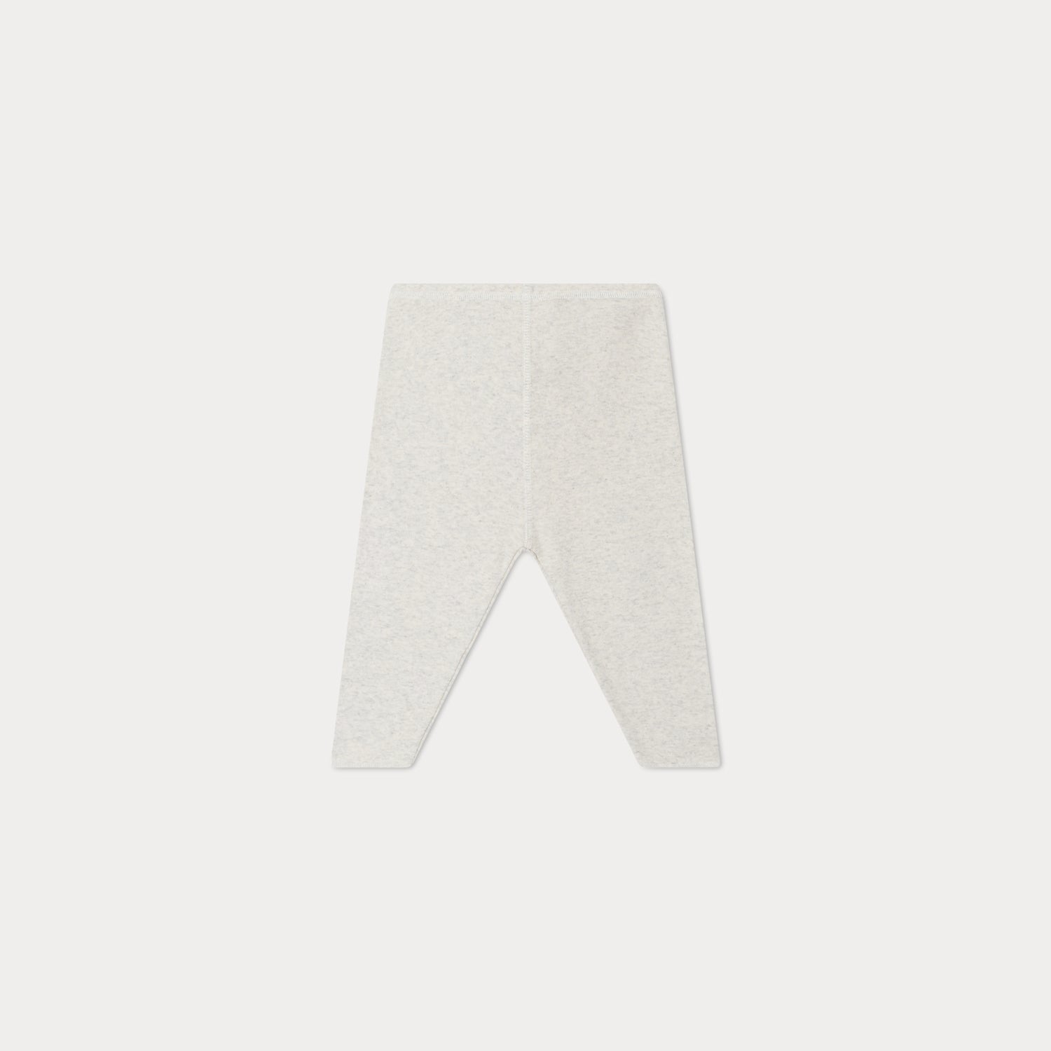 Baby Boys & Girls Light Grey Cotton Leggings