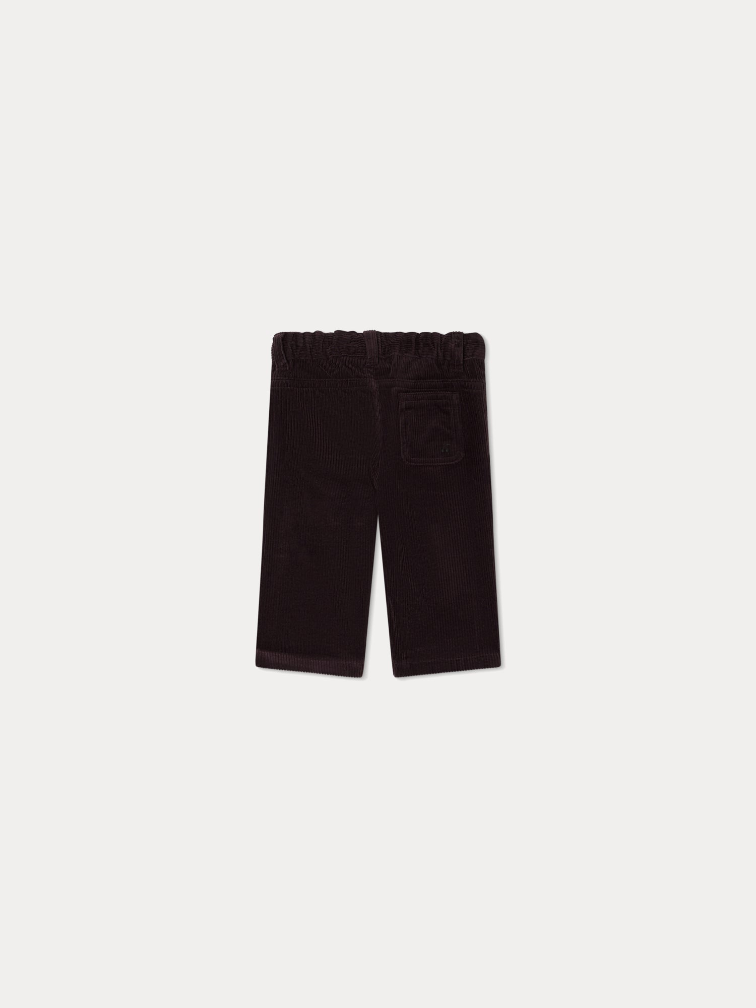 Baby Girls Maroon Corduroy Trousers