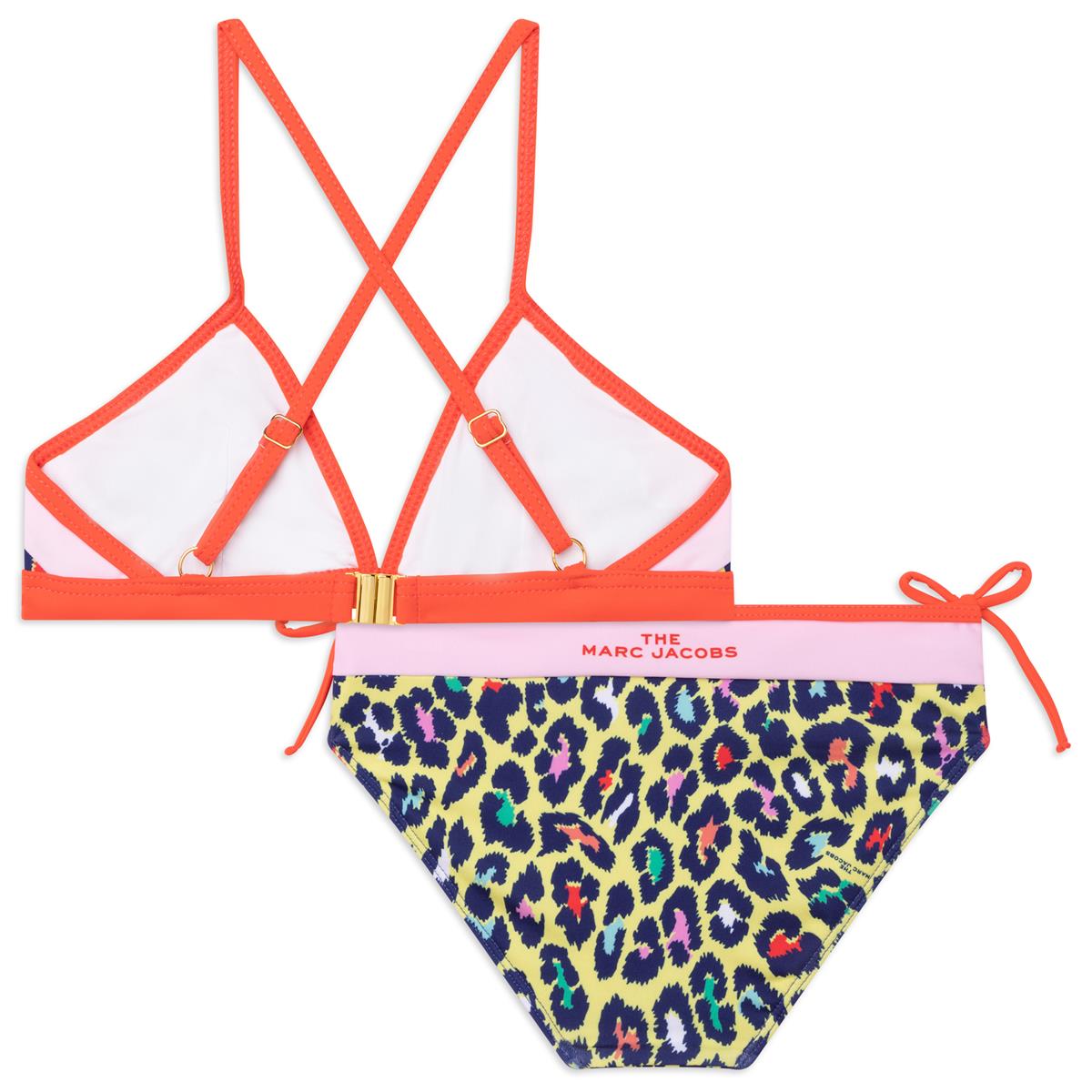 Girls Pink Swimsuit Set