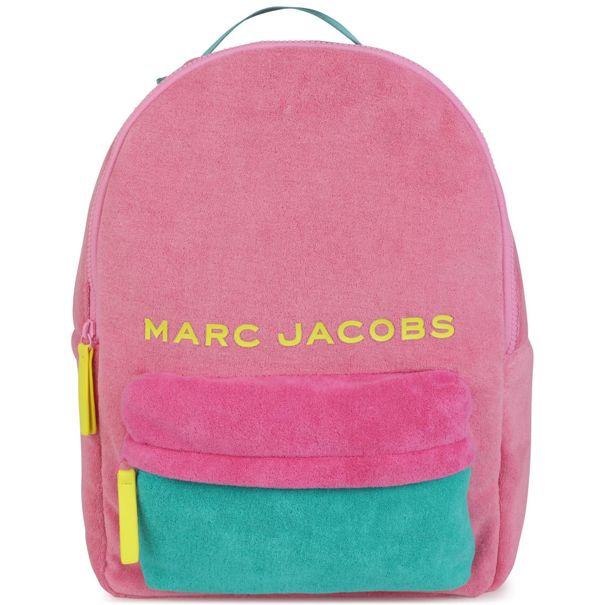 Girls Pink Logo Backpack
