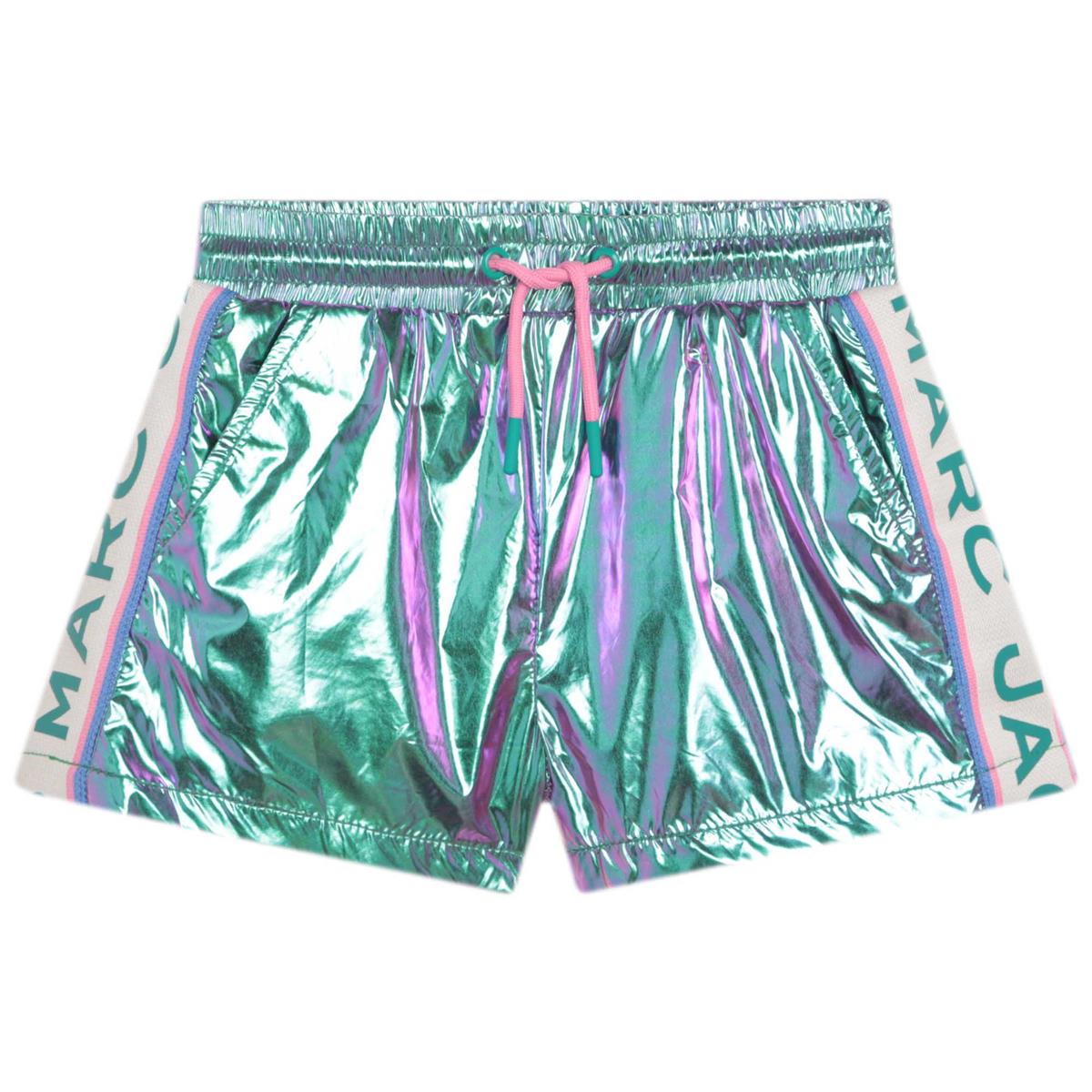 Girls Pink Logo Shorts