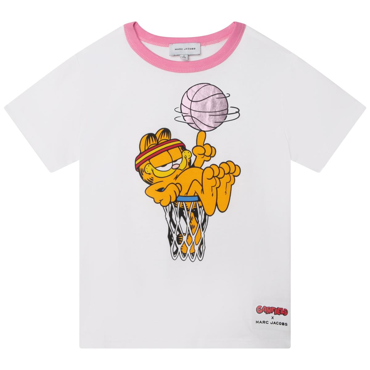 Girls White Logo T-Shirt