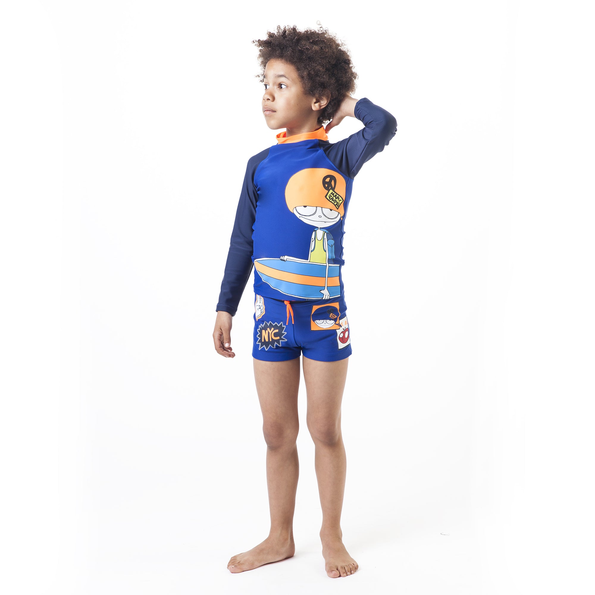 Boys Blue Swimming Shorts