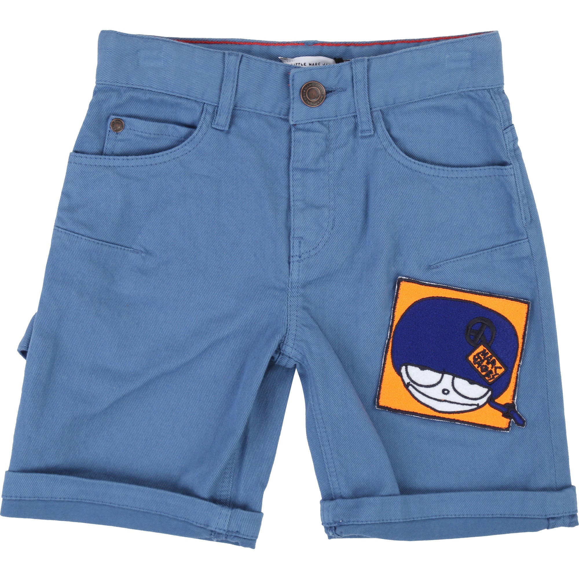 Boys Blue Cotton Shorts