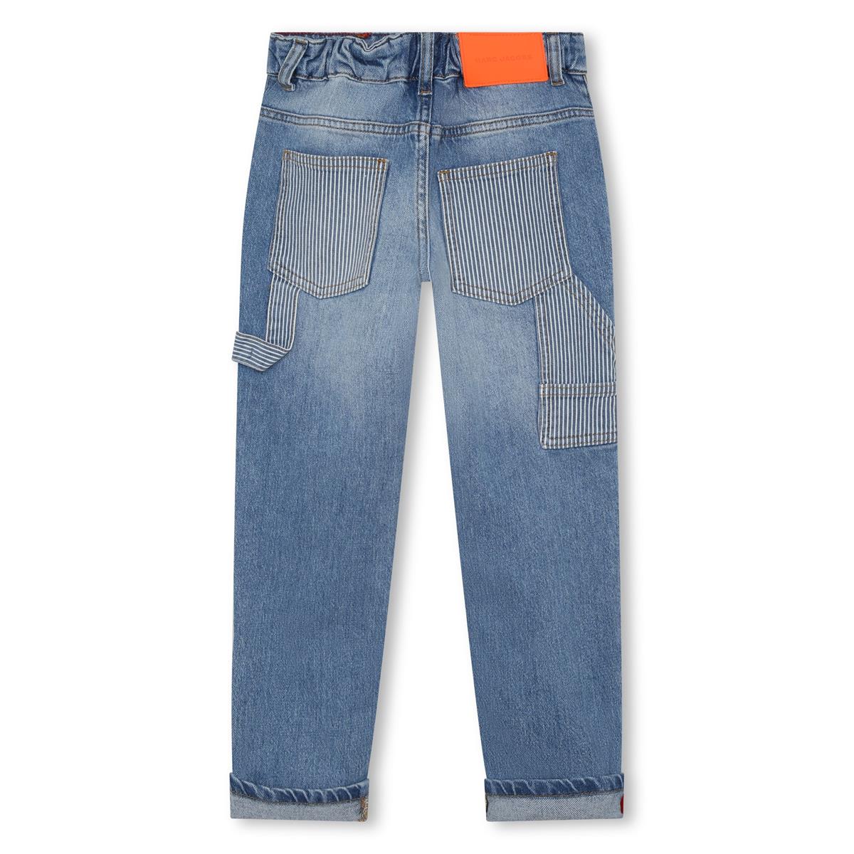 Girls Blue Denim Trousers