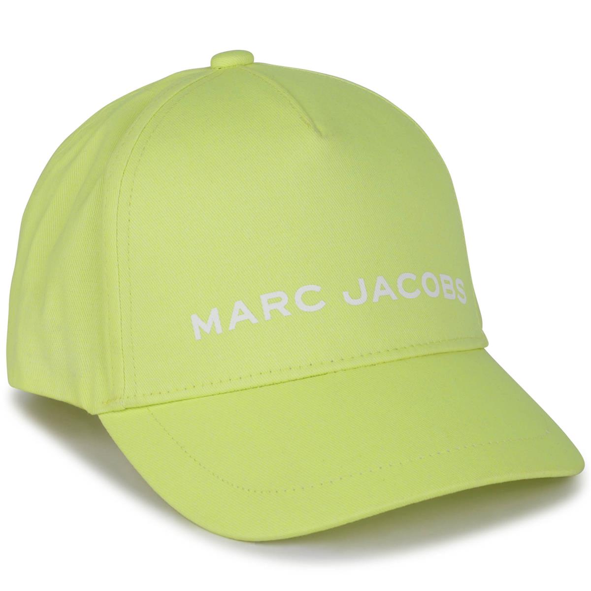 Boys Fluo Green Logo Cap