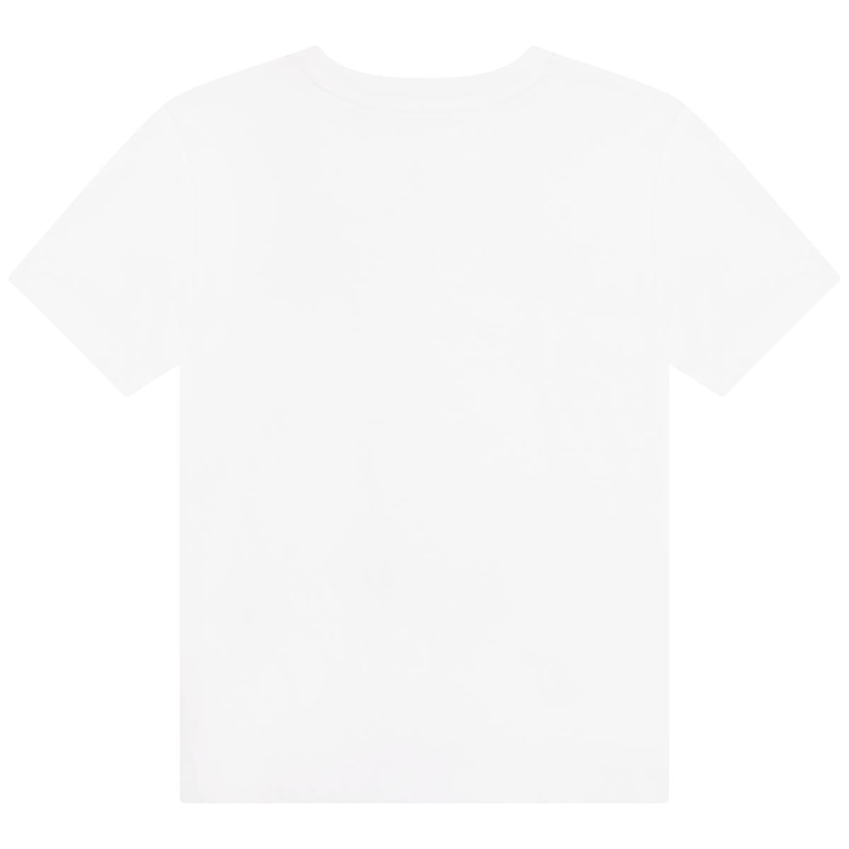 Girls White Logo T-Shirt