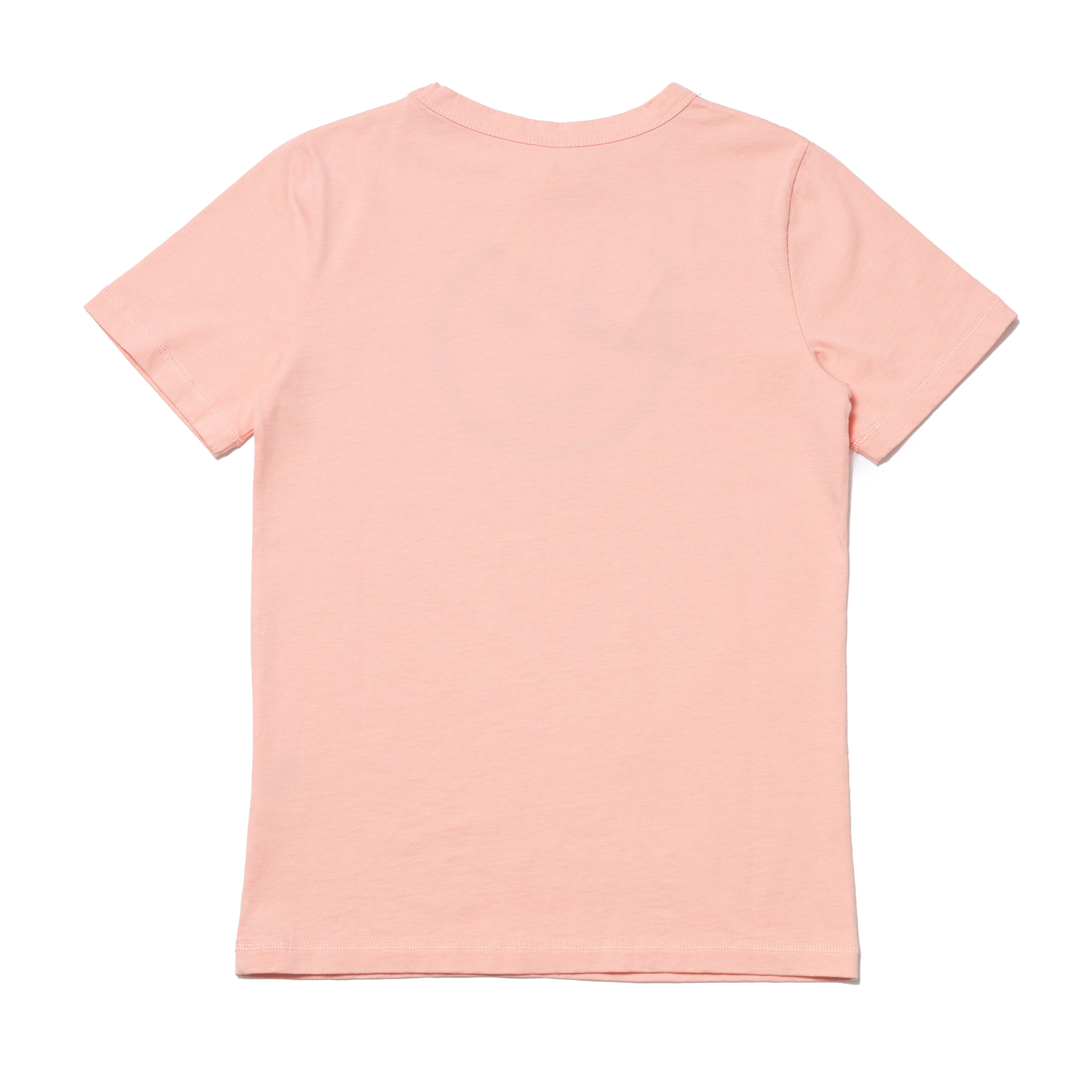 Girls Pink Logo Cotton Dress
