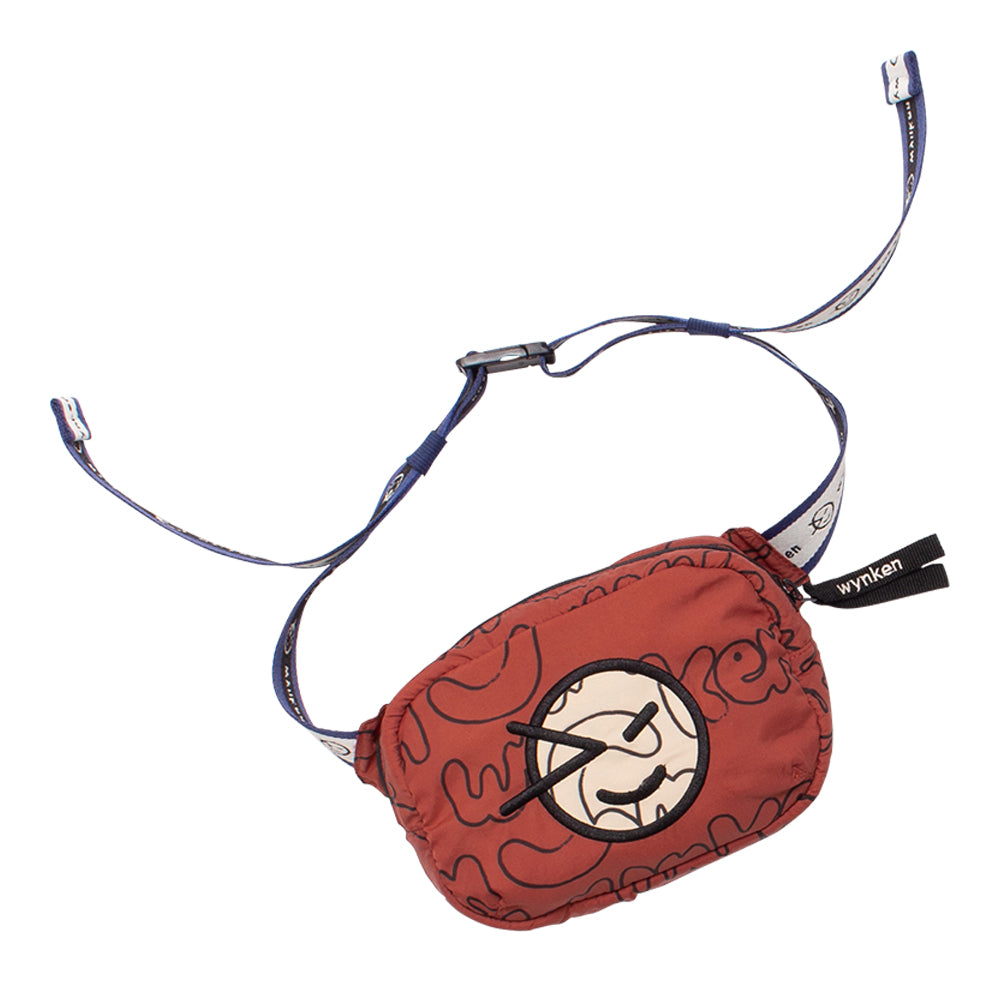 Boys & Girls Red Printed Cross Bag