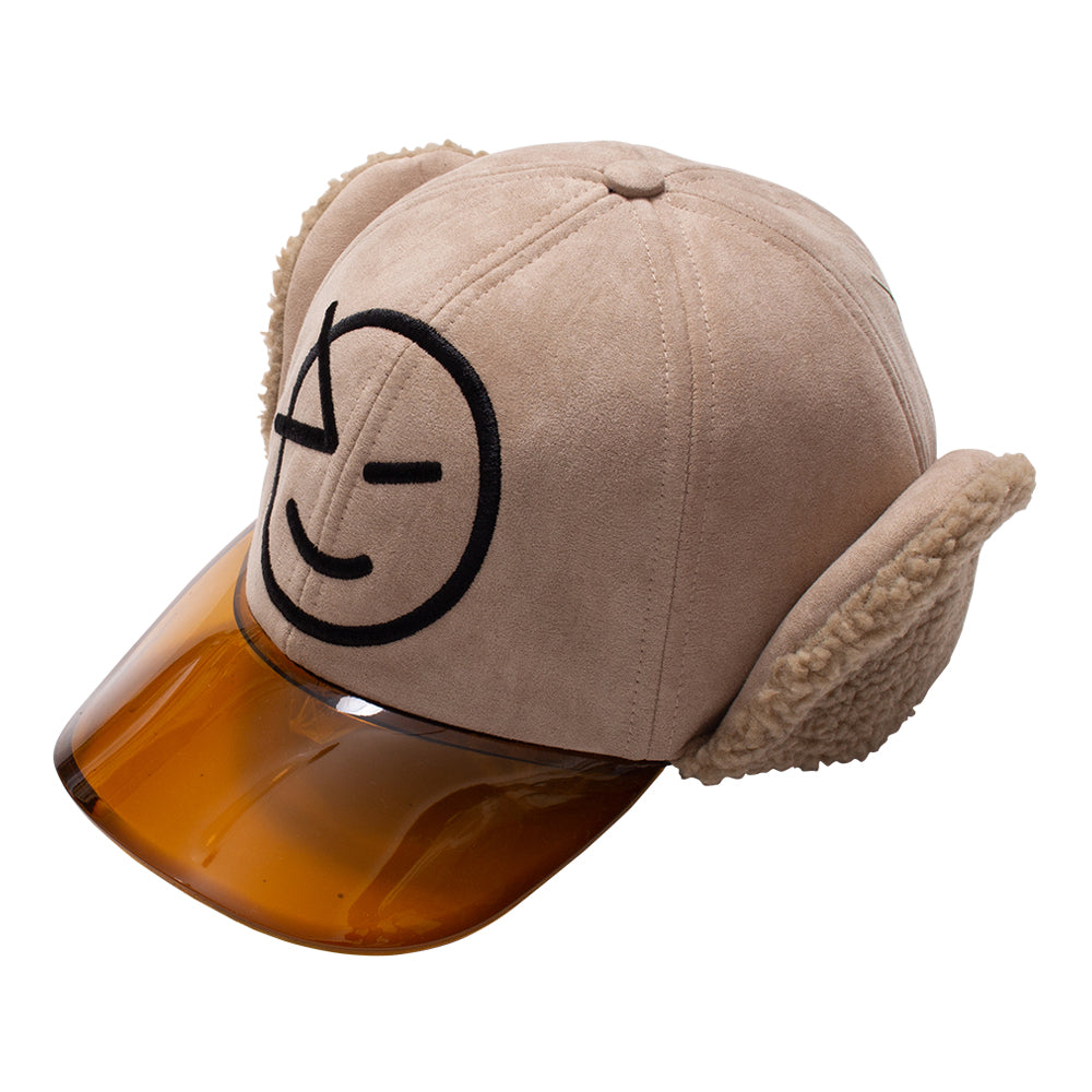 Boys & Girls Beige Logo Cap