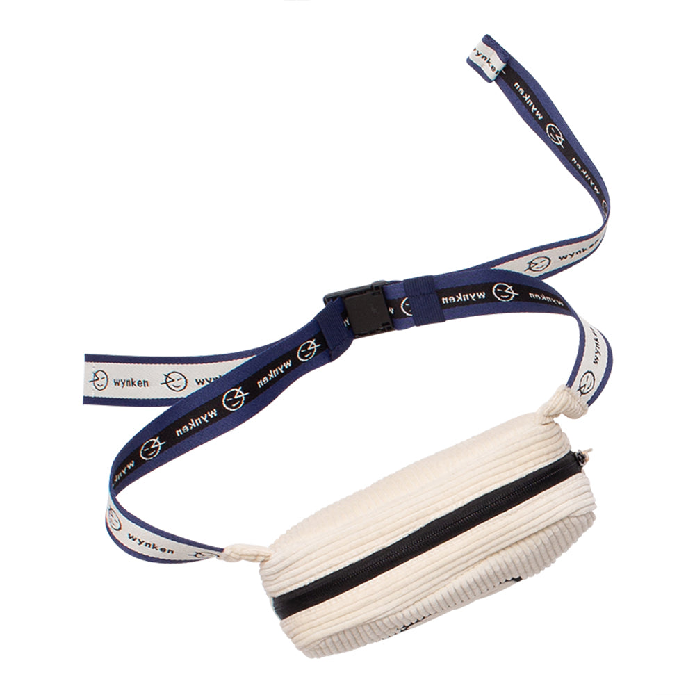 Boys & Girls White Logo Cross Bag