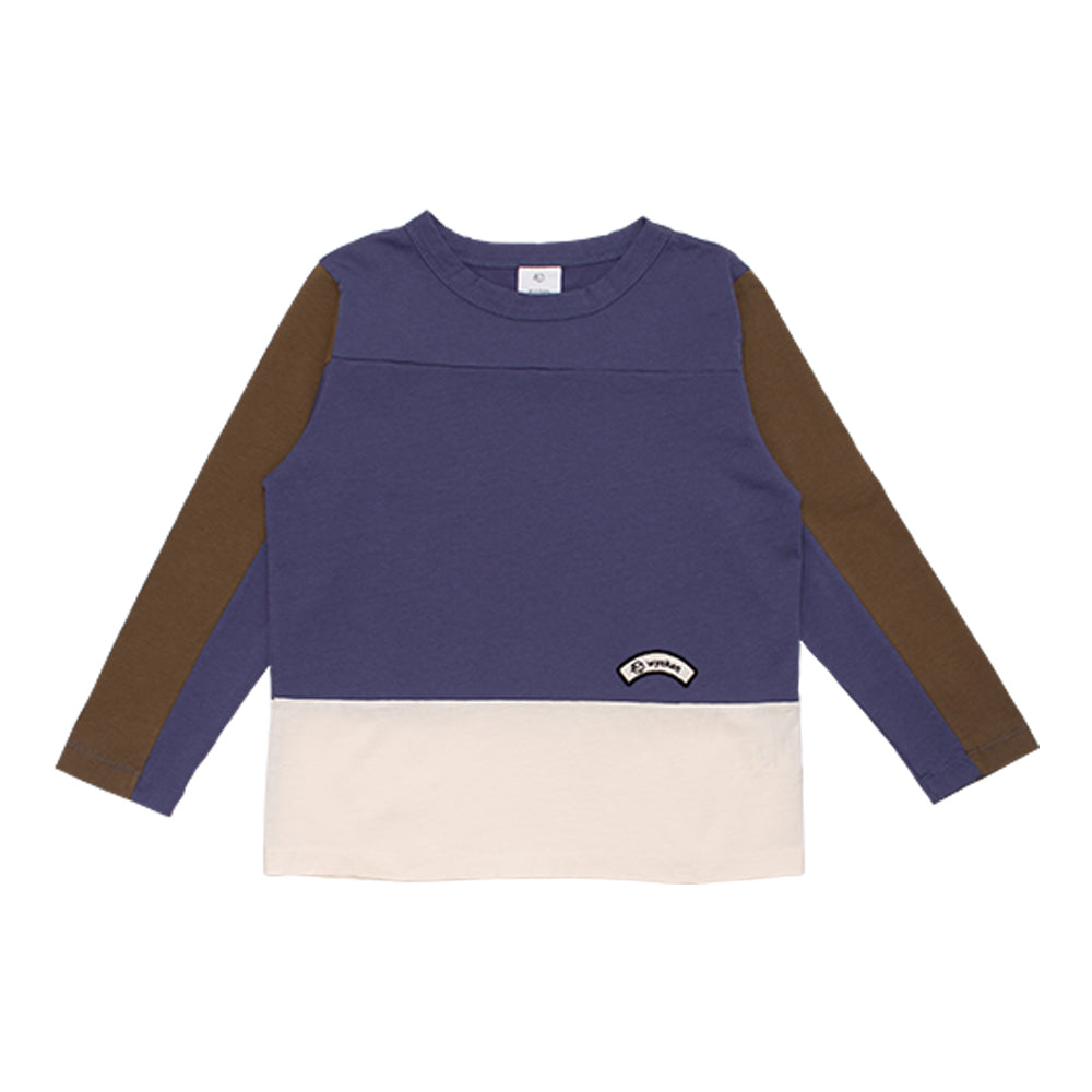 Boys & Girls Navy Cotton T-Shirt