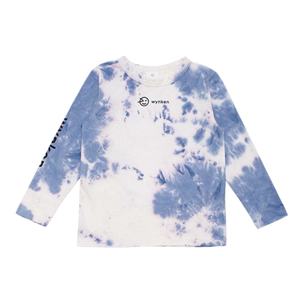 Boys & Girls Blue Logo Cotton T-Shirt